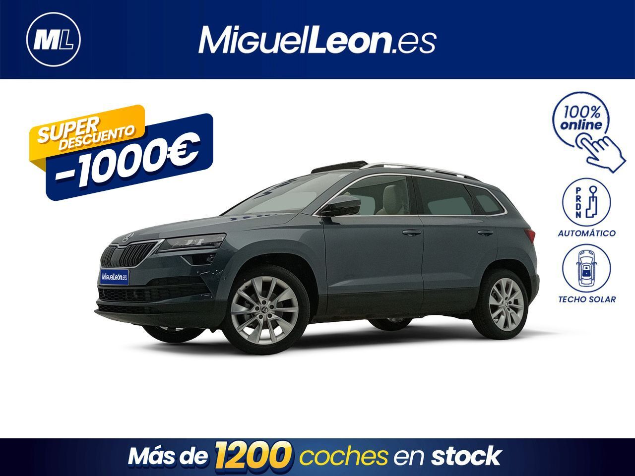 SKODA Karoq (1.5 TSI 110kW (150CV) DSG ACT Style) en Palmas, Las
