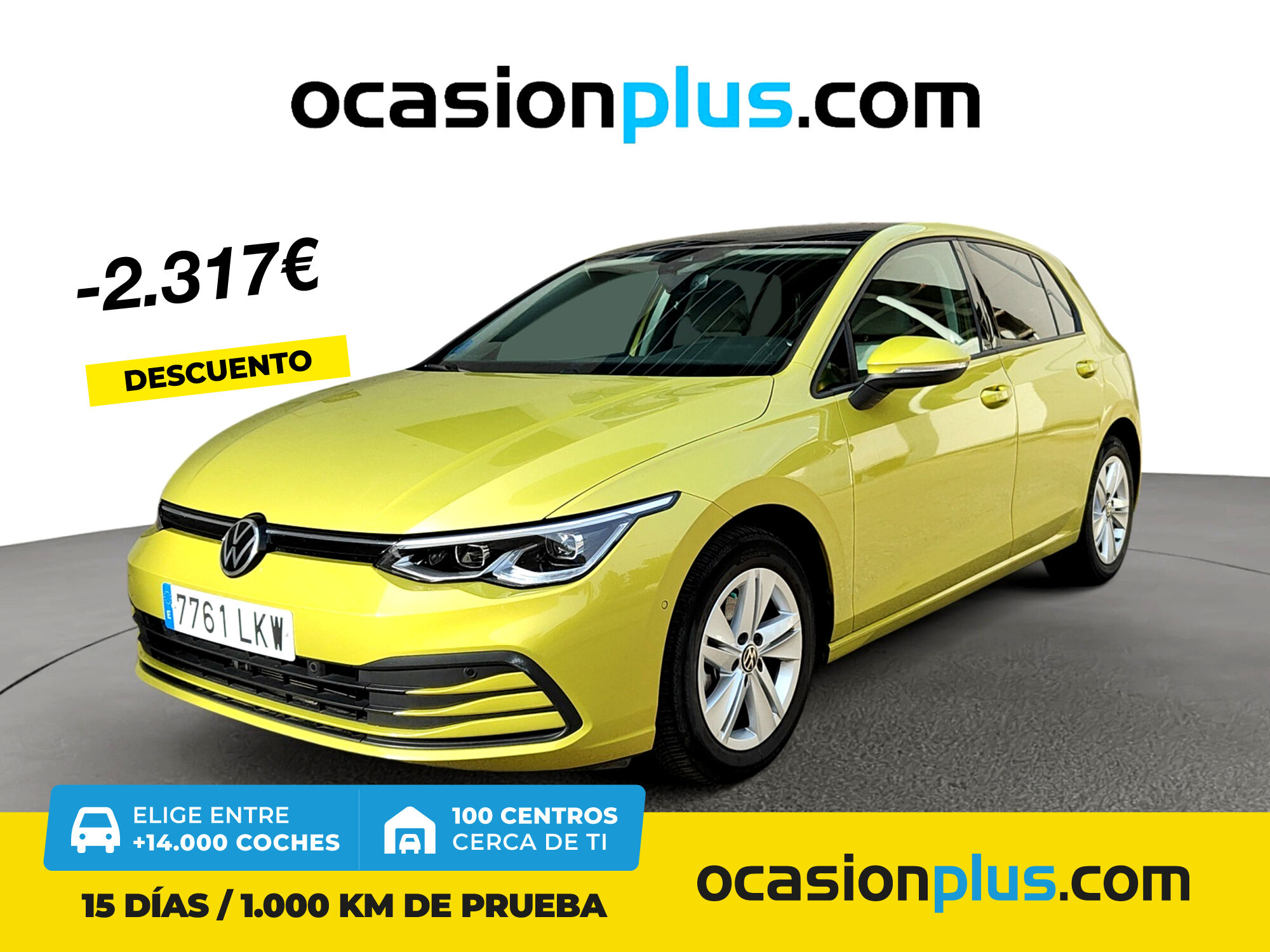 VOLKSWAGEN Golf (Life 1.5 eTSI 110 kW (150 CV) DSG) en Madrid