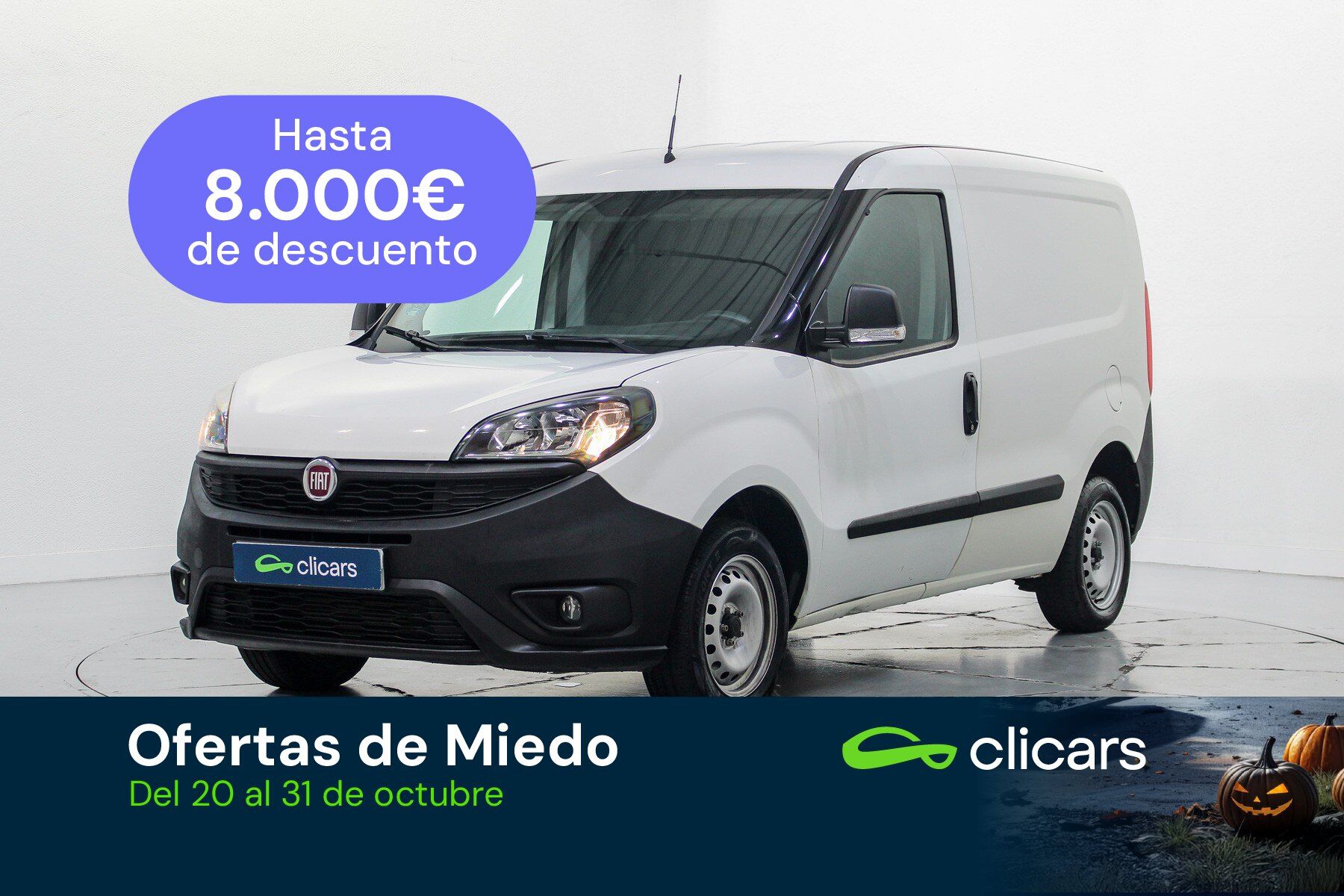 FIAT Dobló (Doblò Cargo 1.3Mjt Base 70kW) en Madrid
