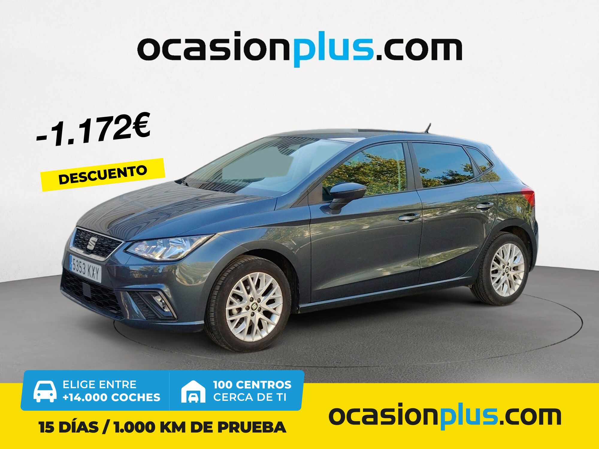 SEAT Ibiza (1.0 MPI Style 59 kW (80 CV)) en Madrid