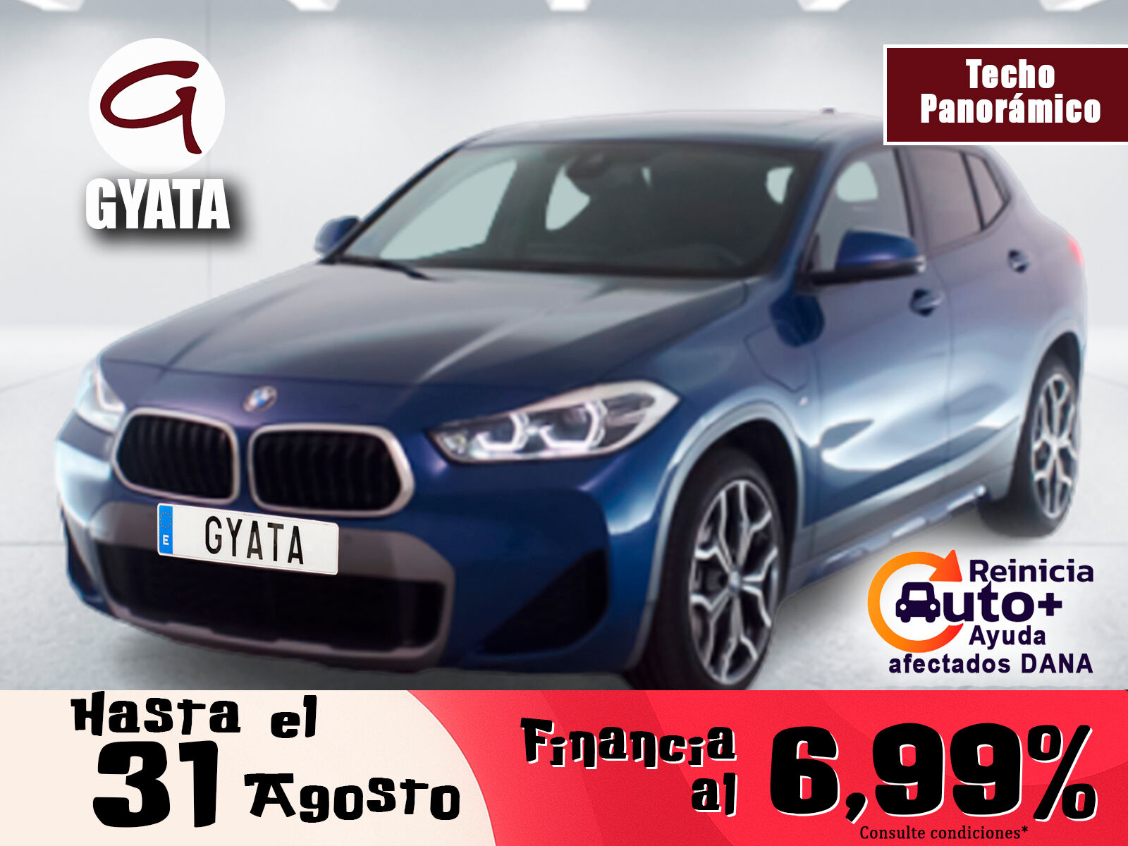 BMW X2 (xDrive25e 162 kW (220 CV)) en Madrid