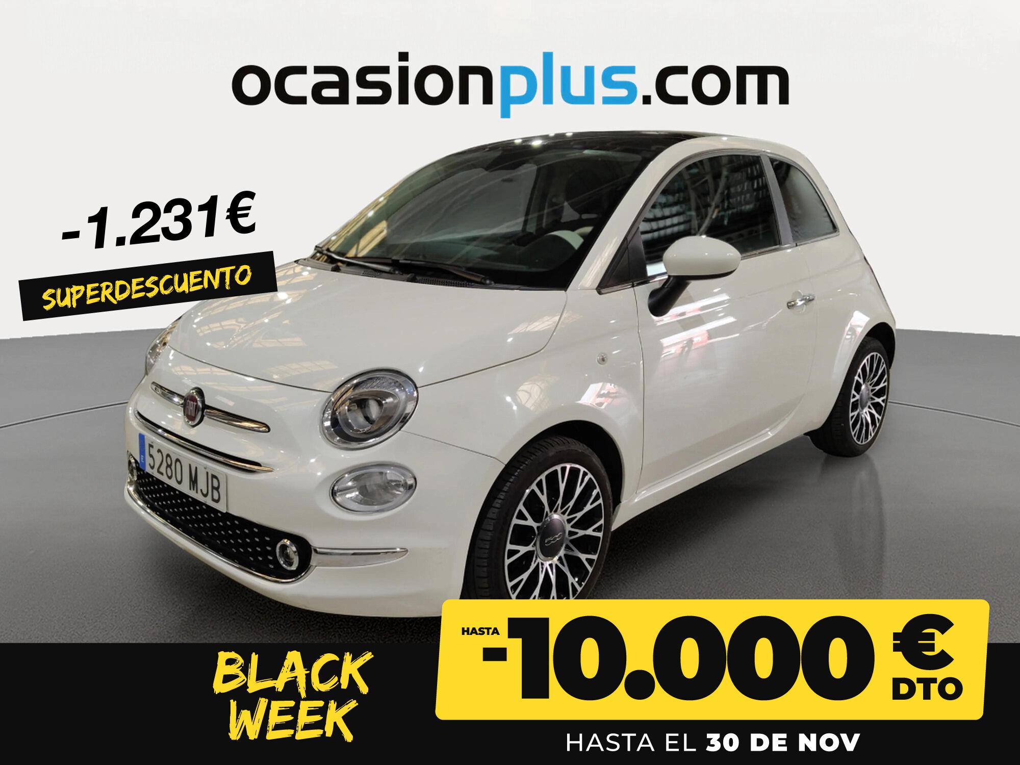 FIAT 500 (1.0 Hybrid Dolcevita 51 kW (70 CV)) en Madrid