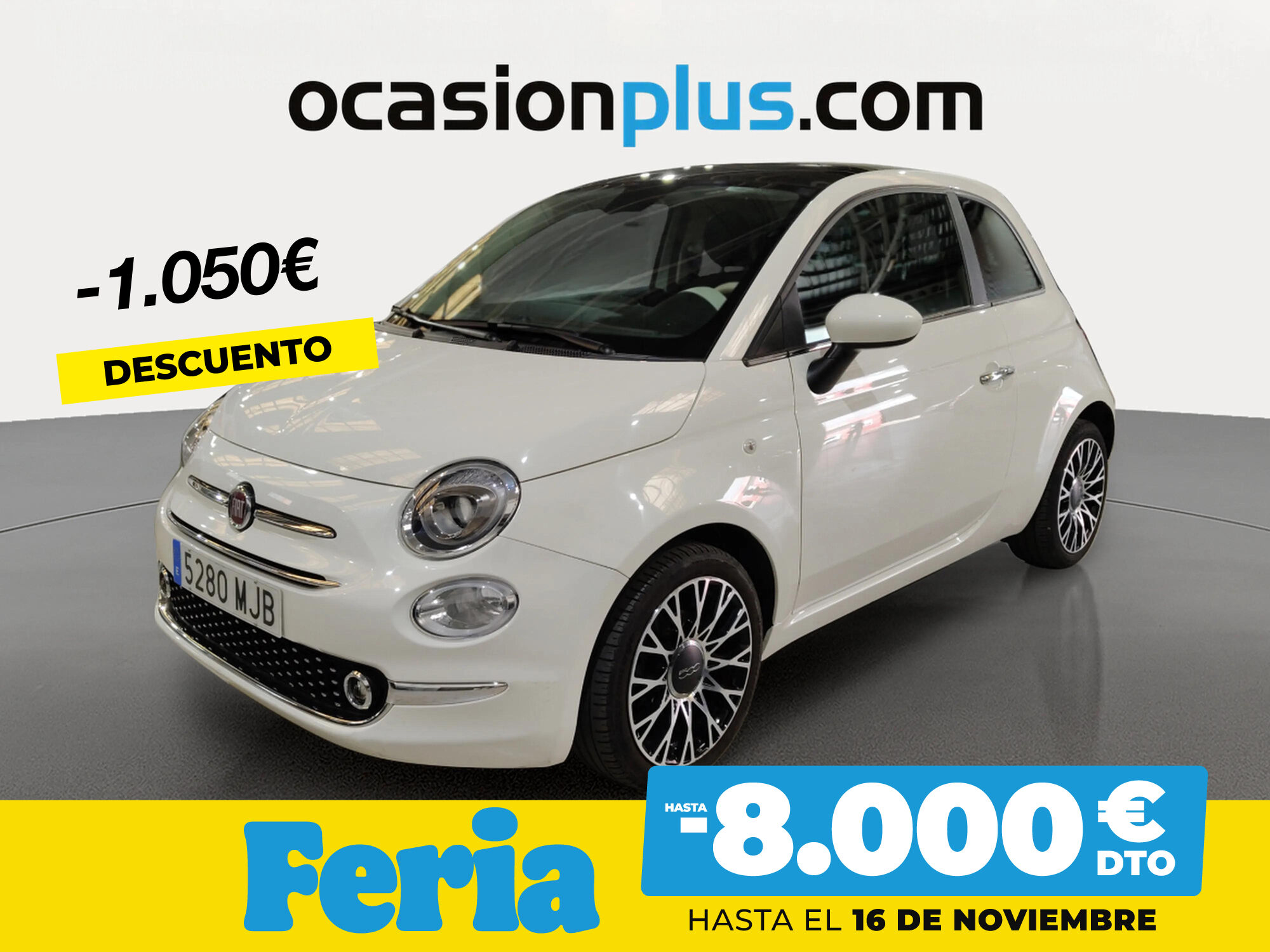 FIAT 500 (1.0 Hybrid Dolcevita 51 kW (70 CV)) en Madrid