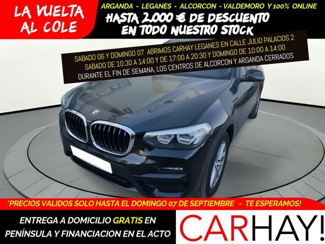 BMW X3 (XDRIVE 30 E XLINE 2.0 290CV AT8 E6D) en Madrid