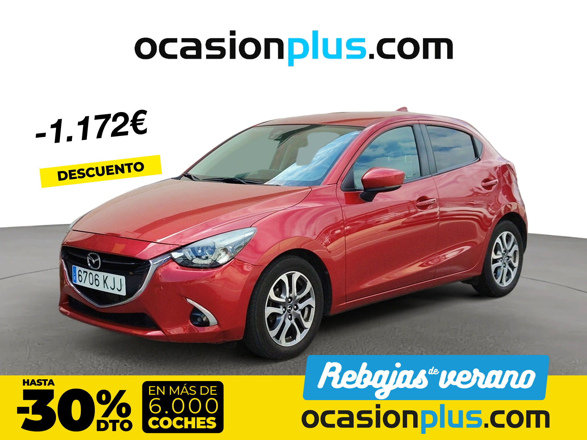 MAZDA Mazda2 (1.5 GE Luxury+Safety+White+Nav 85 kW (115 CV)) en Madrid