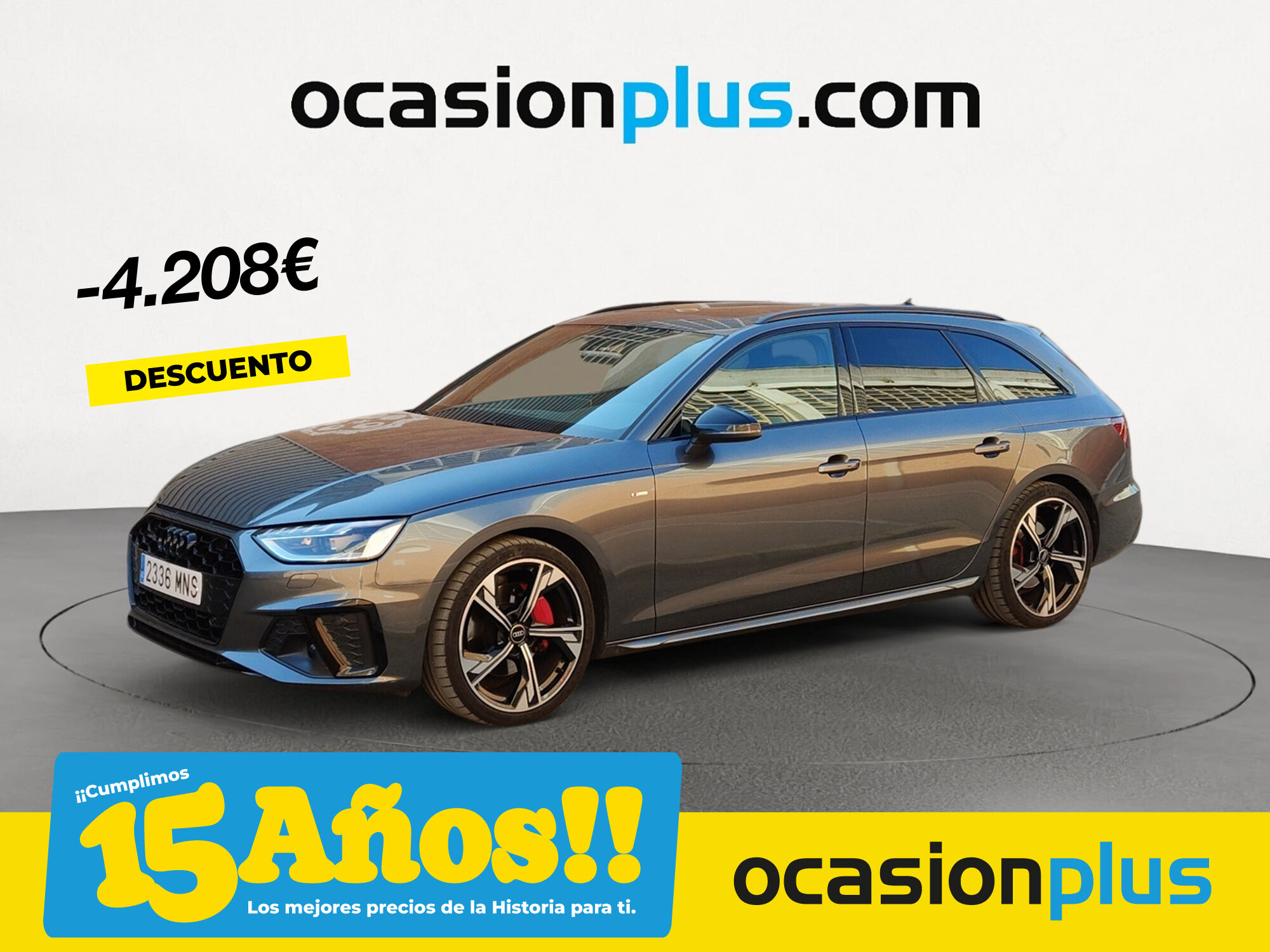 AUDI A4 (Black limited 40 TDI quattro 150 kW (204 CV) S tronic) en Madrid