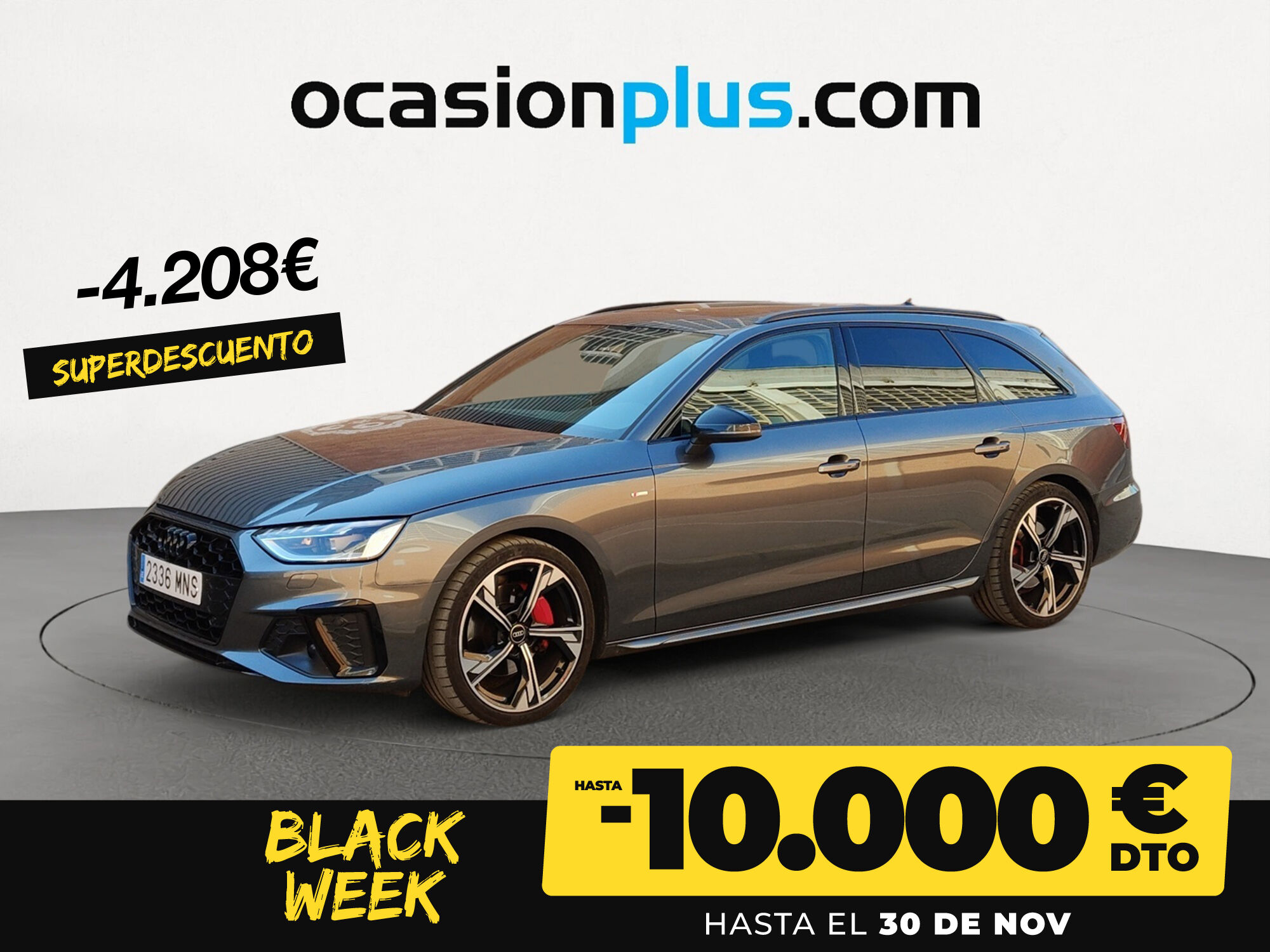 AUDI A4 (Black limited 40 TDI quattro 150 kW (204 CV) S tronic) en Madrid