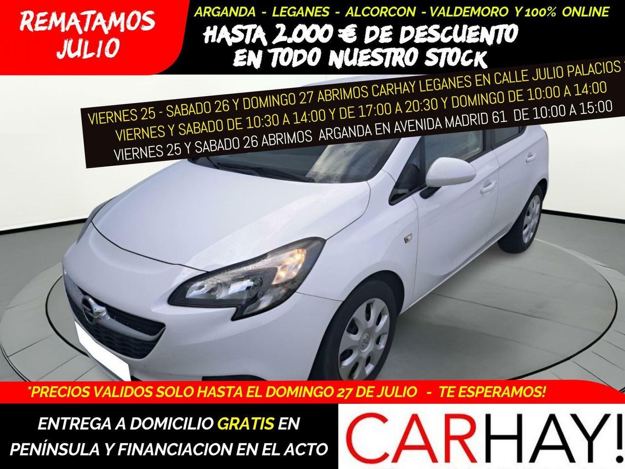 OPEL Corsa (E SELECTIVE glp 1.4 90CV MT5 E6DT) en Madrid