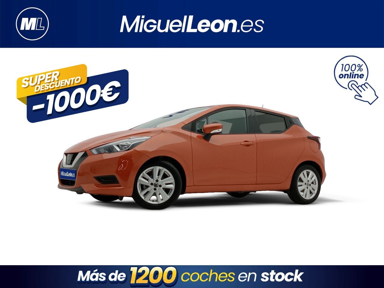NISSAN Micra (IG-T 74 kW (100 CV) E6D Acenta) en Palmas, Las