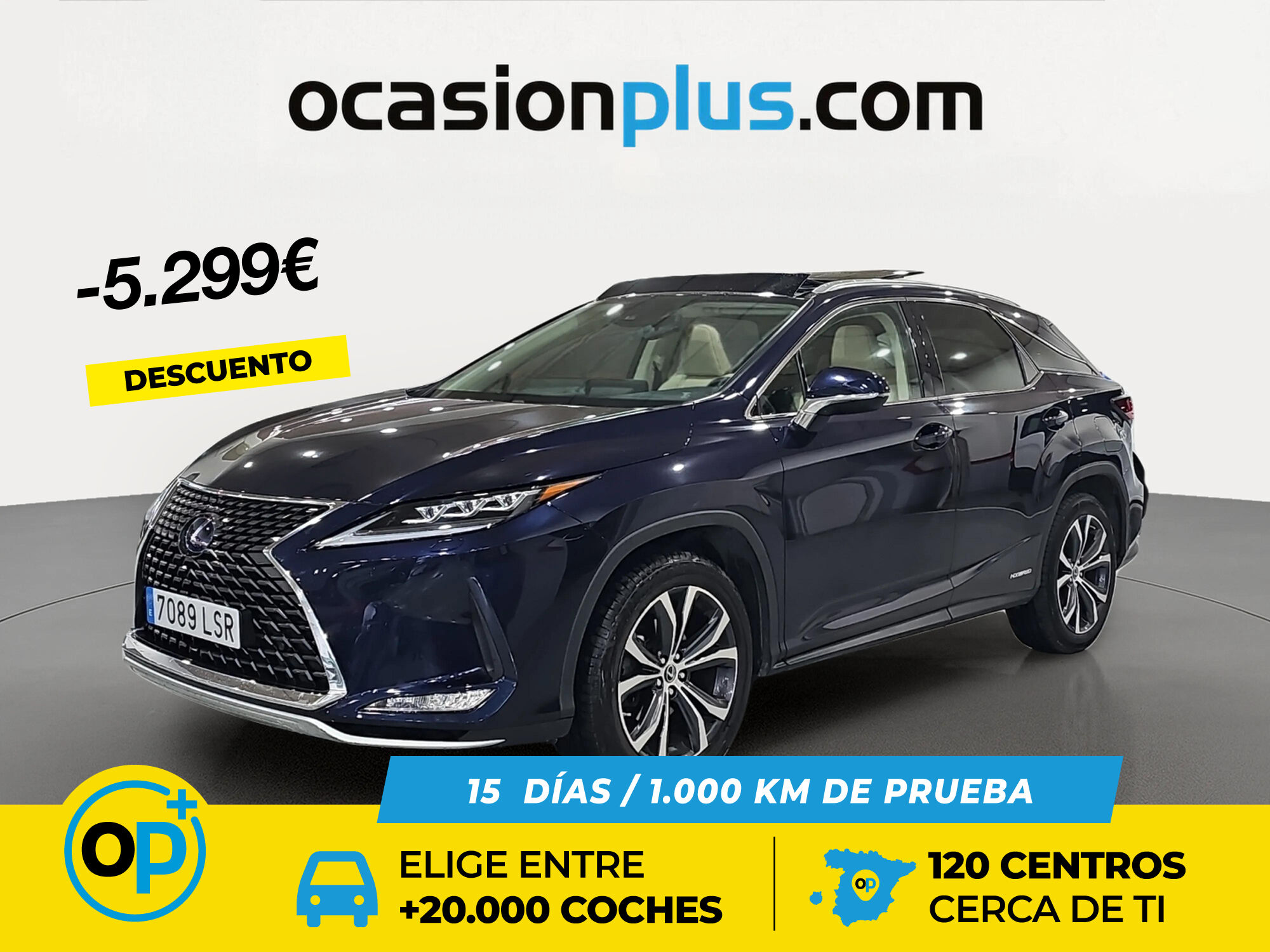 LEXUS RX (450h Executive 230 kW (313 CV)) en Madrid