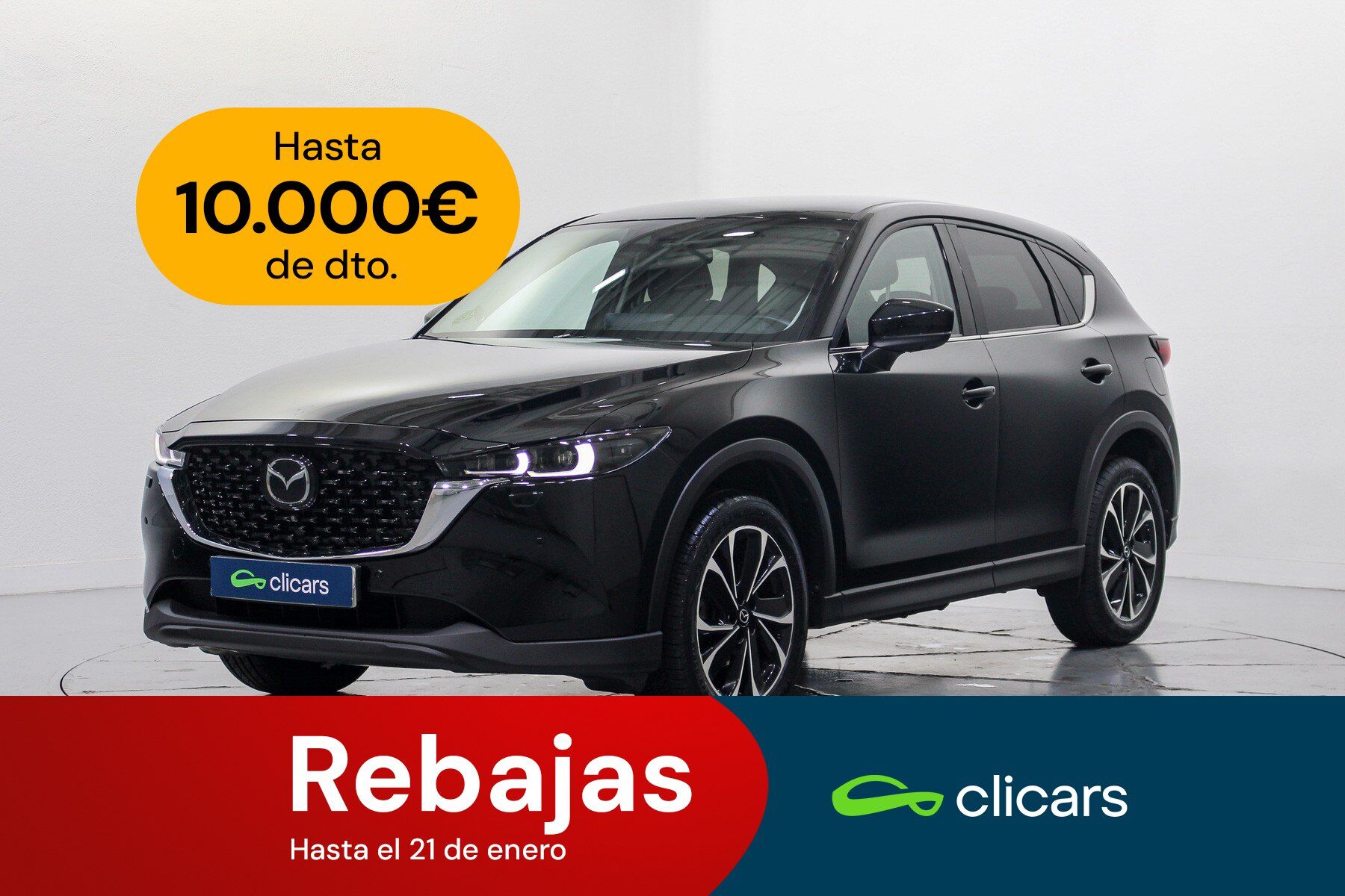 MAZDA CX-5 (CX-5 2.0 Skyactiv-G Zenith Black 2WD Aut. 121kW) en Madrid
