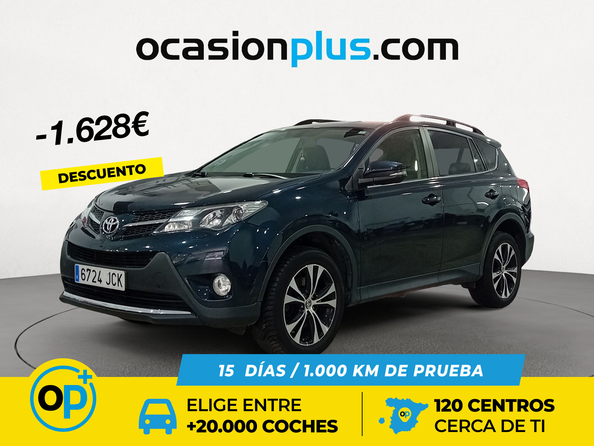 TOYOTA RAV-4 (120D Advance 4x2 91 kW (124 CV)) en Madrid