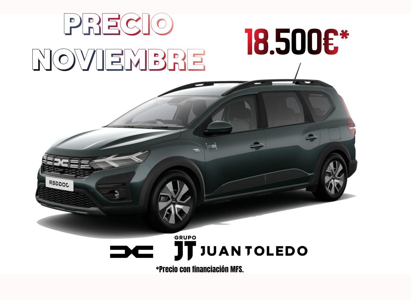 DACIA Jogger (100cv ECO-G Expression 7 plazas) en Palmas, Las