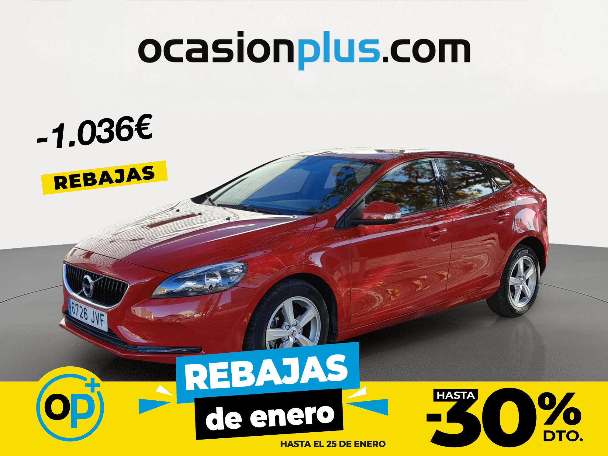 VOLVO V40 (D2 Kinetic 88 kW (120 CV)) en Madrid