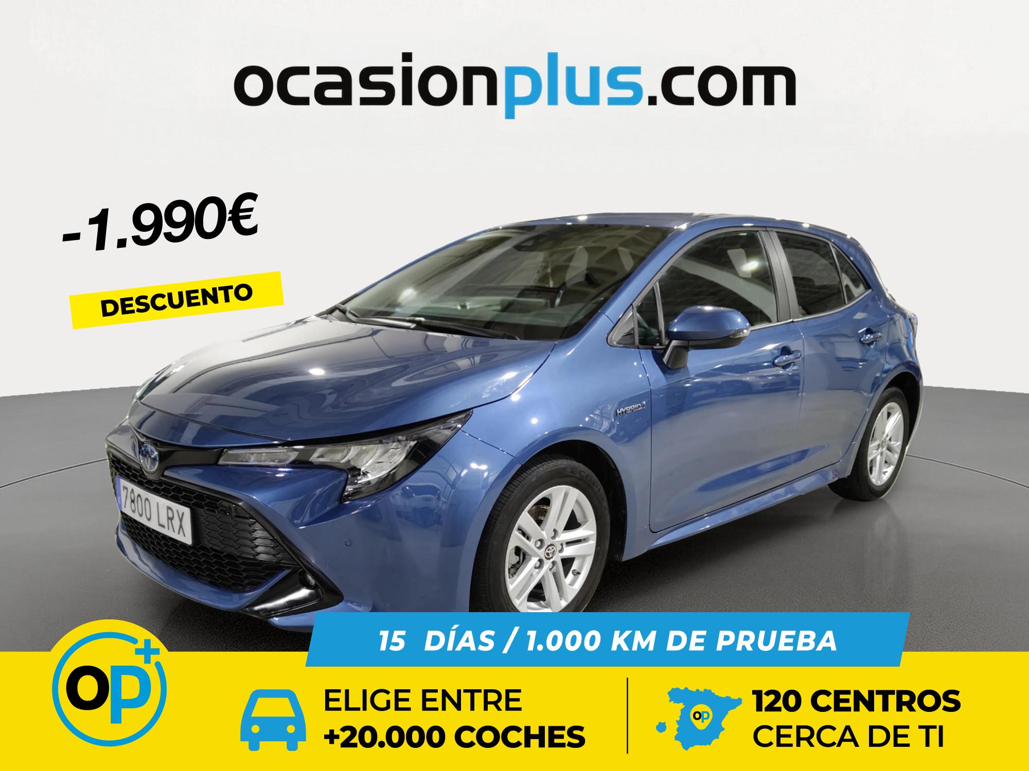 TOYOTA Corolla (1.8 125 Híbrido Active Tech E-CVT 90 kW (122 CV)) en Madrid