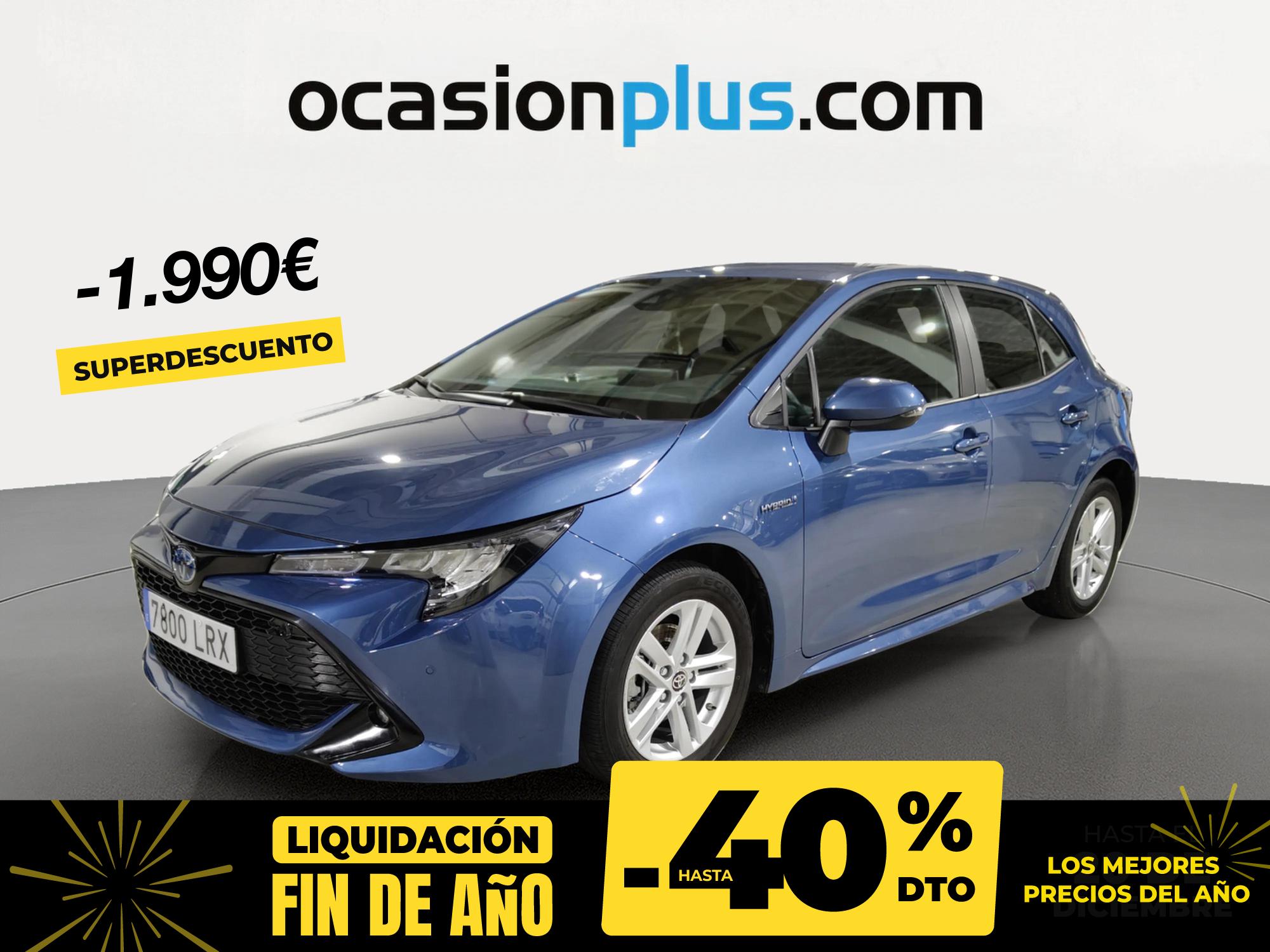 TOYOTA Corolla (1.8 125 Híbrido Active Tech E-CVT 90 kW (122 CV)) en Madrid