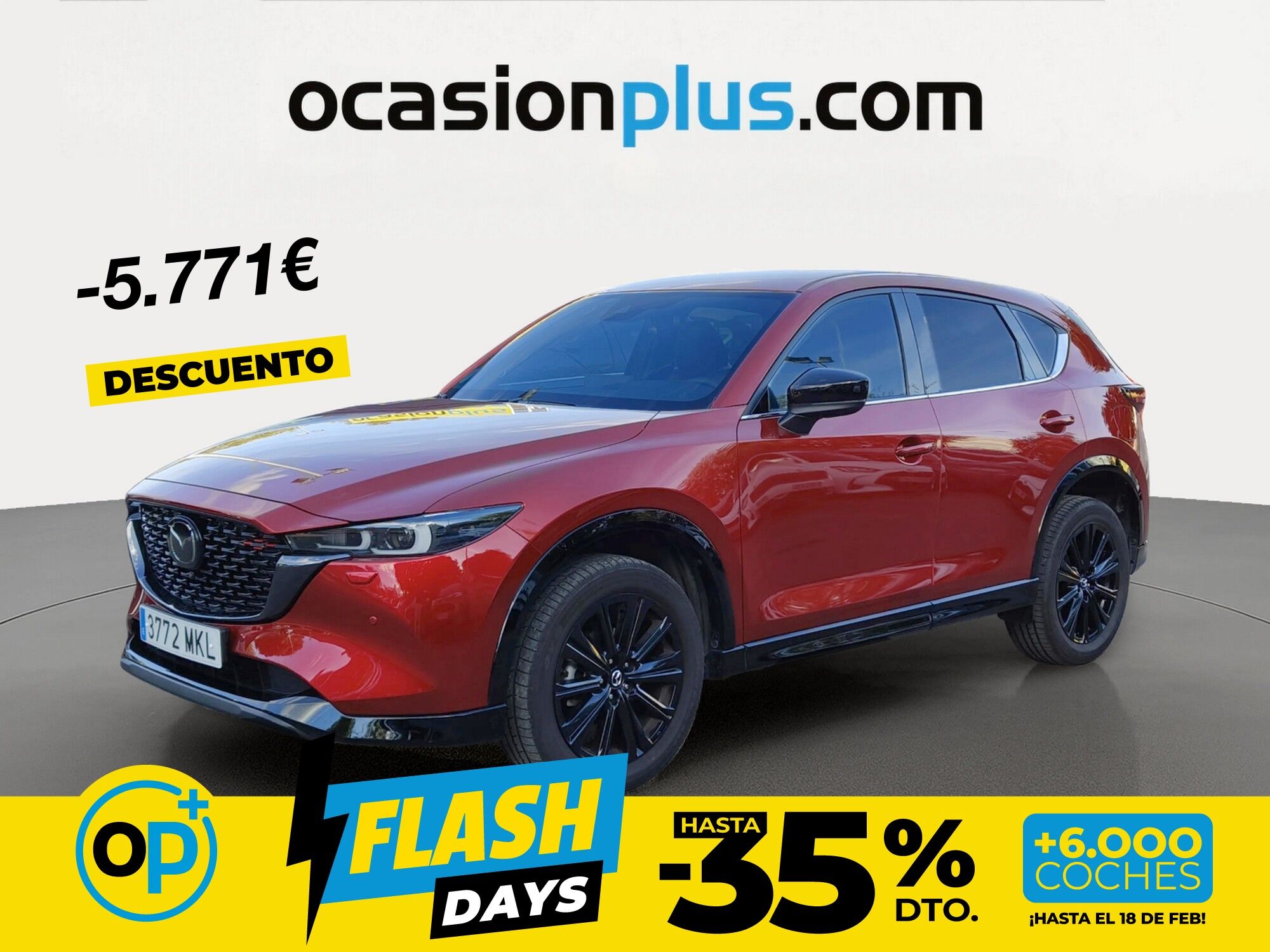 Foto del MAZDA CX-5 2.5 Skyactiv-G Homura AWD Aut.