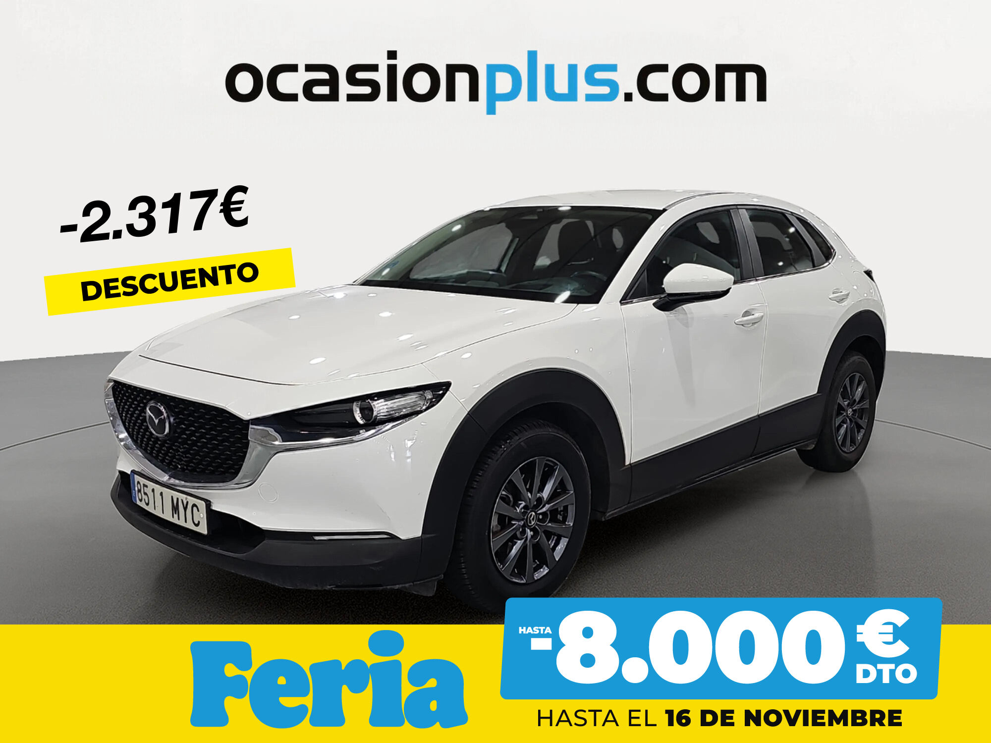 MAZDA CX-30 (2.5L e-Skyactive G MHEV Prime-Line MT 103 kW (140 CV)) en Madr