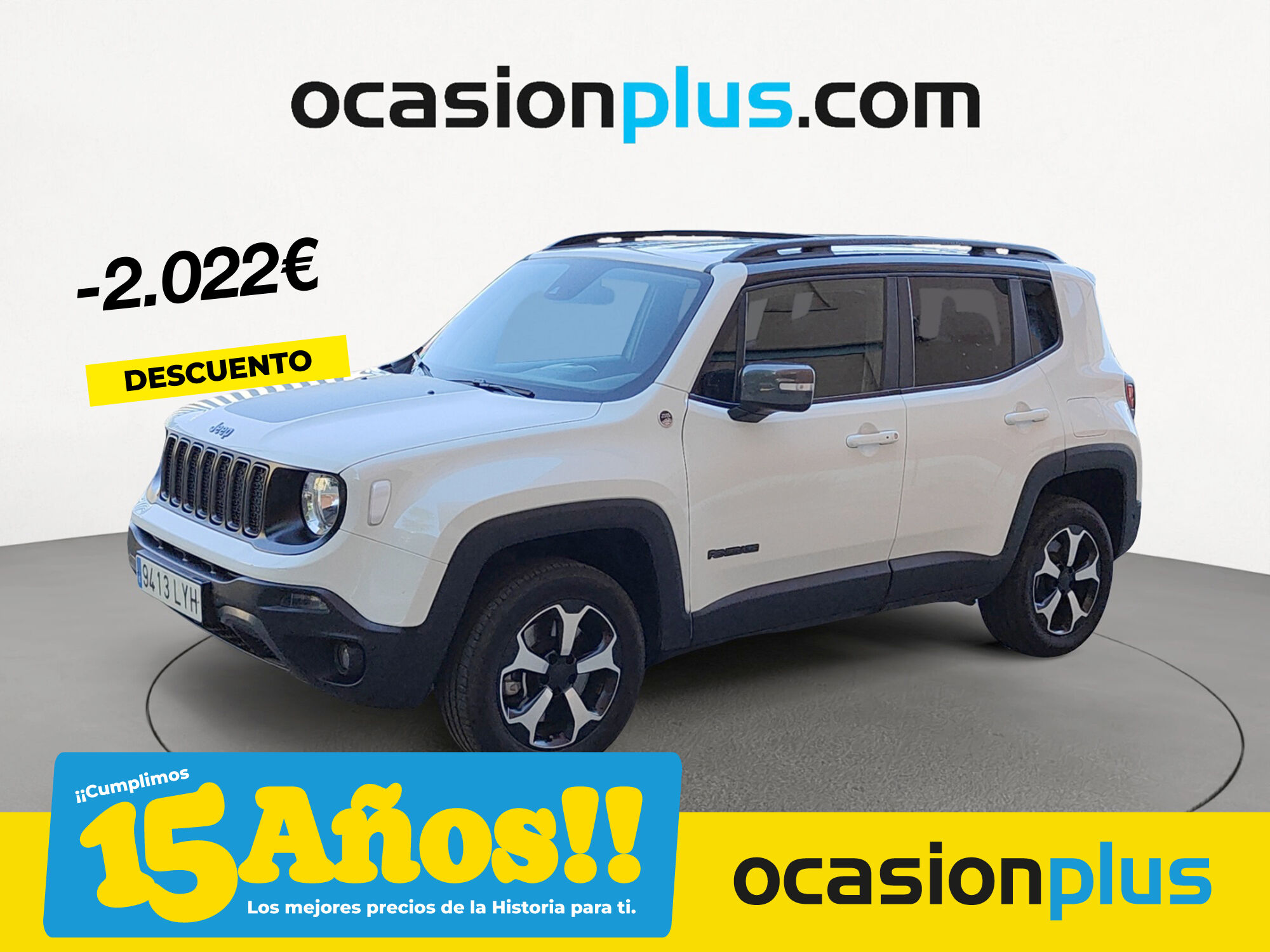 JEEP Renegade (1.3 PHEV Trailhawk AWD AT 177 kW (240 CV)) en Madrid