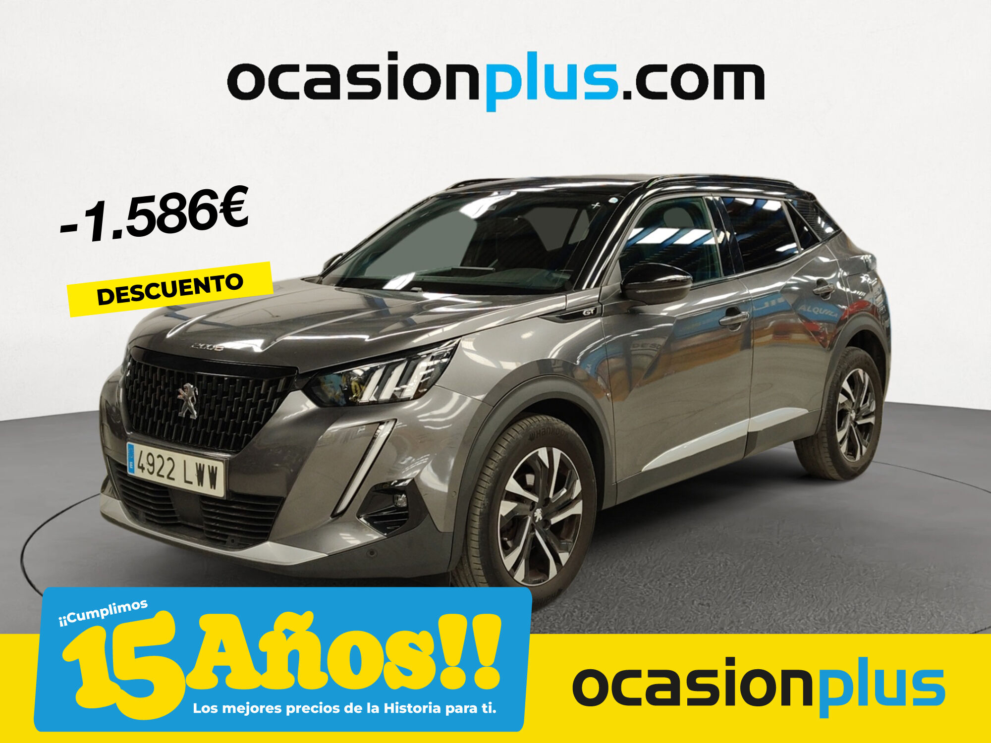 PEUGEOT 2008 (PureTech 130 S&S GT EAT8 96 kW (130 CV)) en Madrid