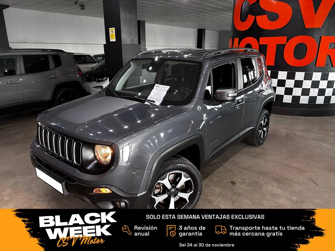 JEEP Renegade (Trailhawk 1.3 PHEV 177kW (240CV) AT AWD) en Madrid