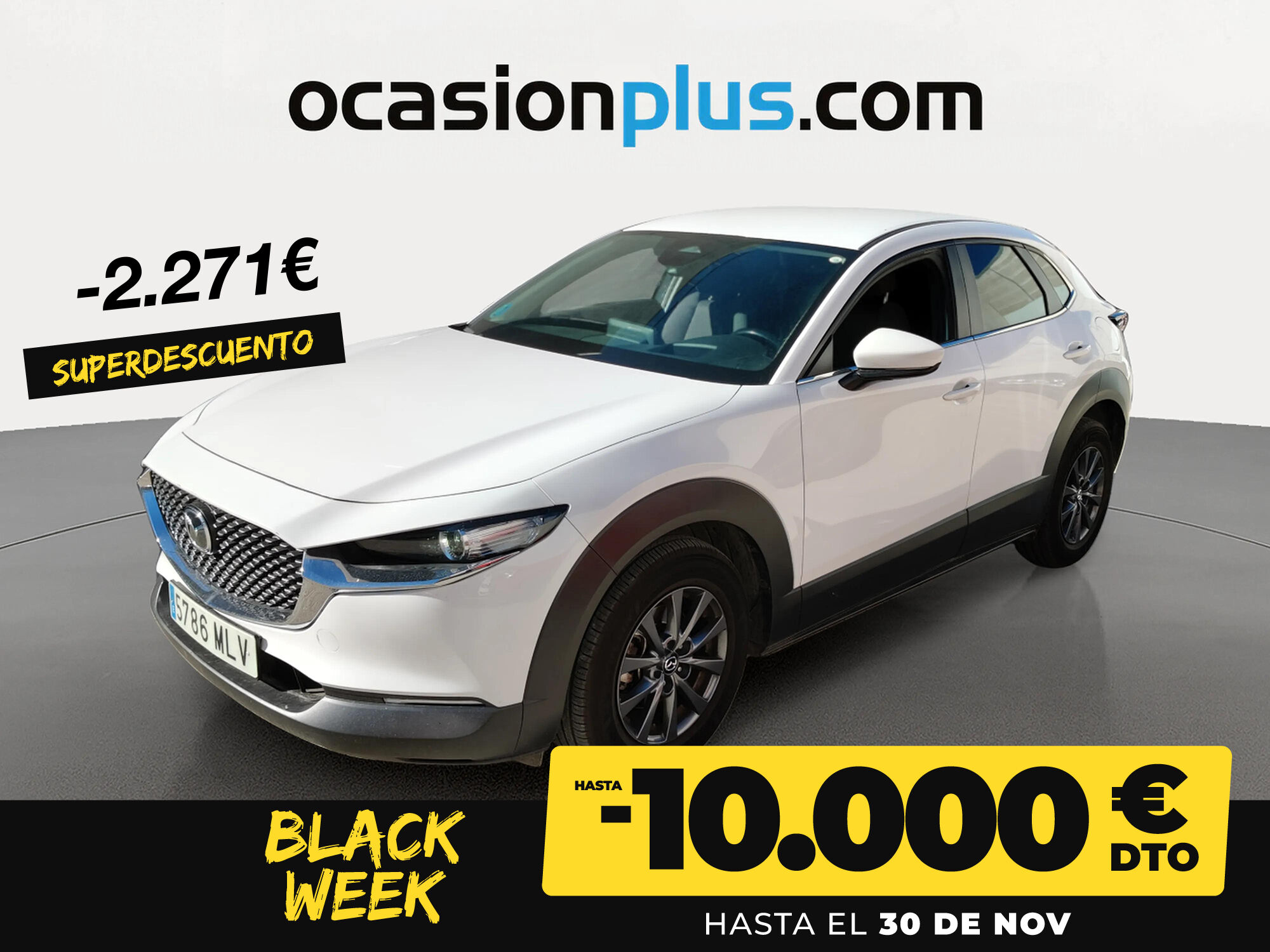 MAZDA CX-30 (2.0 e-Skyactive G MHEV Prime-line 90 kW (122 CV)) en Madrid