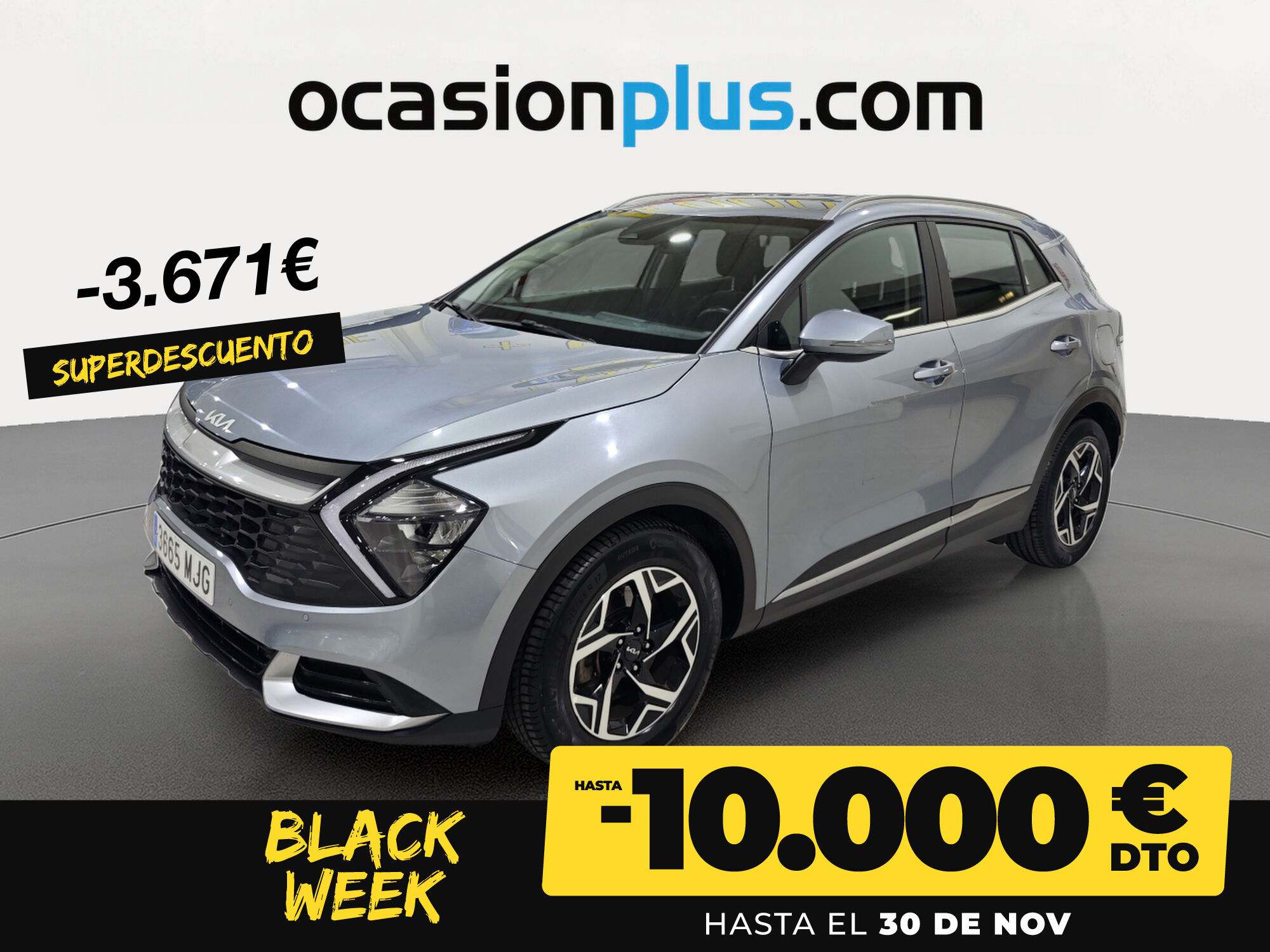 KIA Sportage (1.6 CRDi MHEV Business 4x2 100 kW (136 CV)) en Madrid
