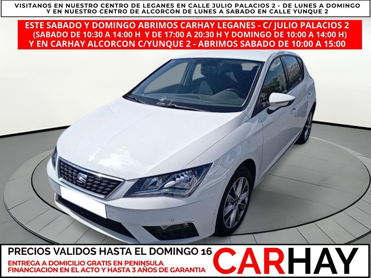 SEAT León (1.4 TGI GNC St&Sp Style) en Madrid