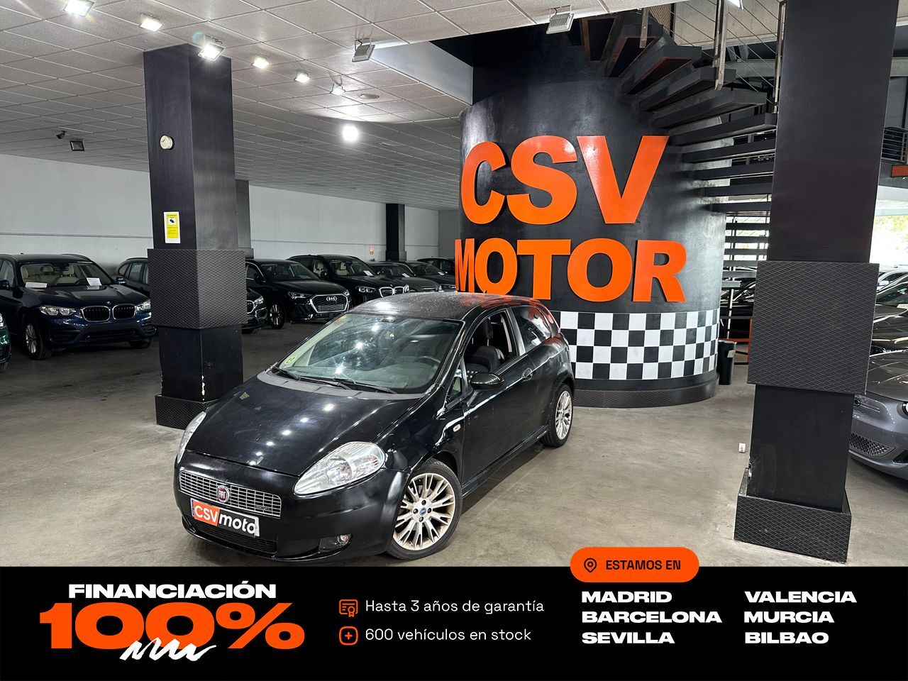 FIAT Grande Punto (1.9 Multijet 130CV Sport) en Madrid