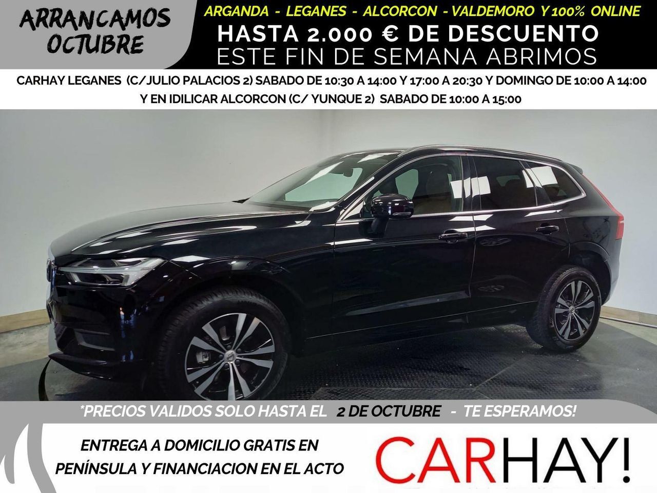 VOLVO XC60 (2.0 D3 MOMENTUM PRO ADBLUE) en Madrid