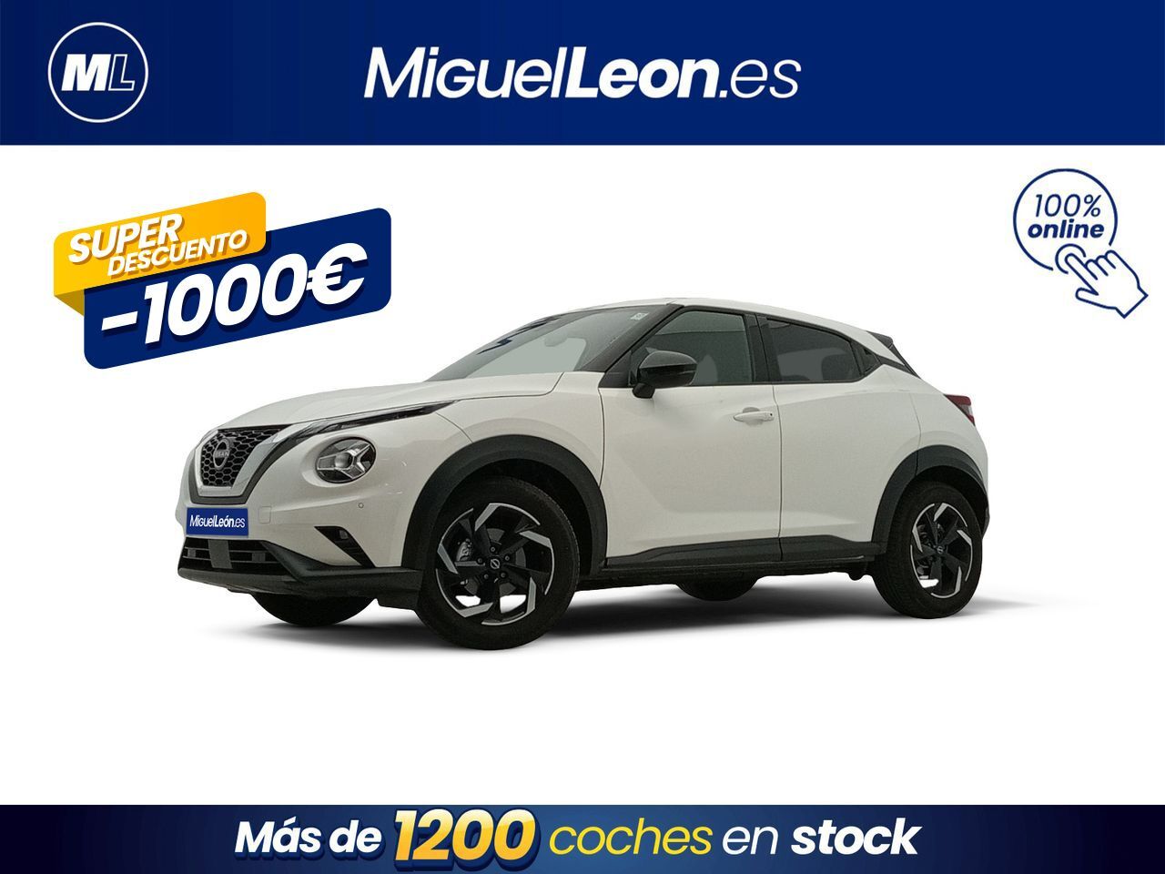 NISSAN Juke (DIG-T 84 kW (114 CV) 6M/T N-Connecta) en Palmas, Las