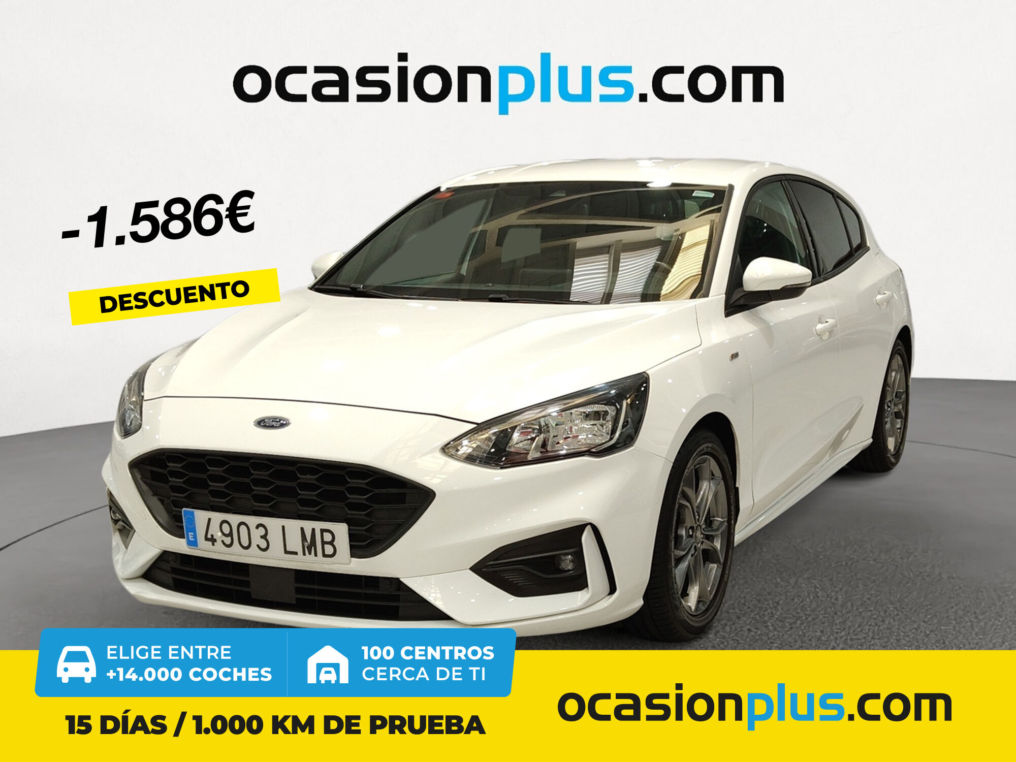 FORD Focus (1.0 Ecoboost MHEV ST-Line 92 kW (125 CV)) en Madrid