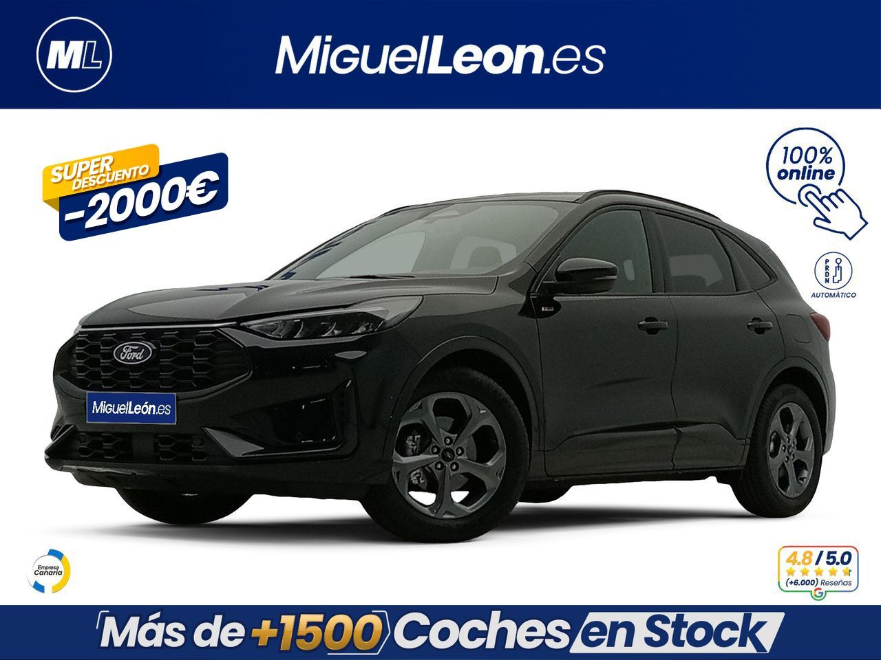 FORD Kuga (ST-Line 2.5 Duratec FHEV 134kW 4x4 Auto) en Palmas, Las