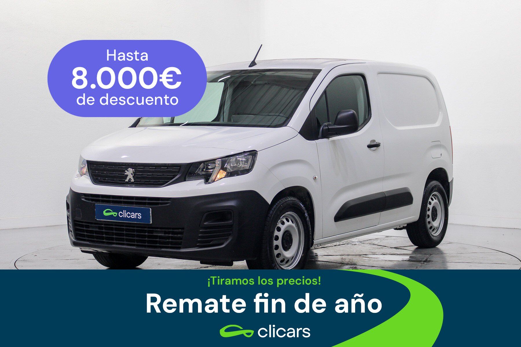 PEUGEOT Partner (Partner 1.5BlueHDI S&S Pro Standard 600kg 100) en Madrid