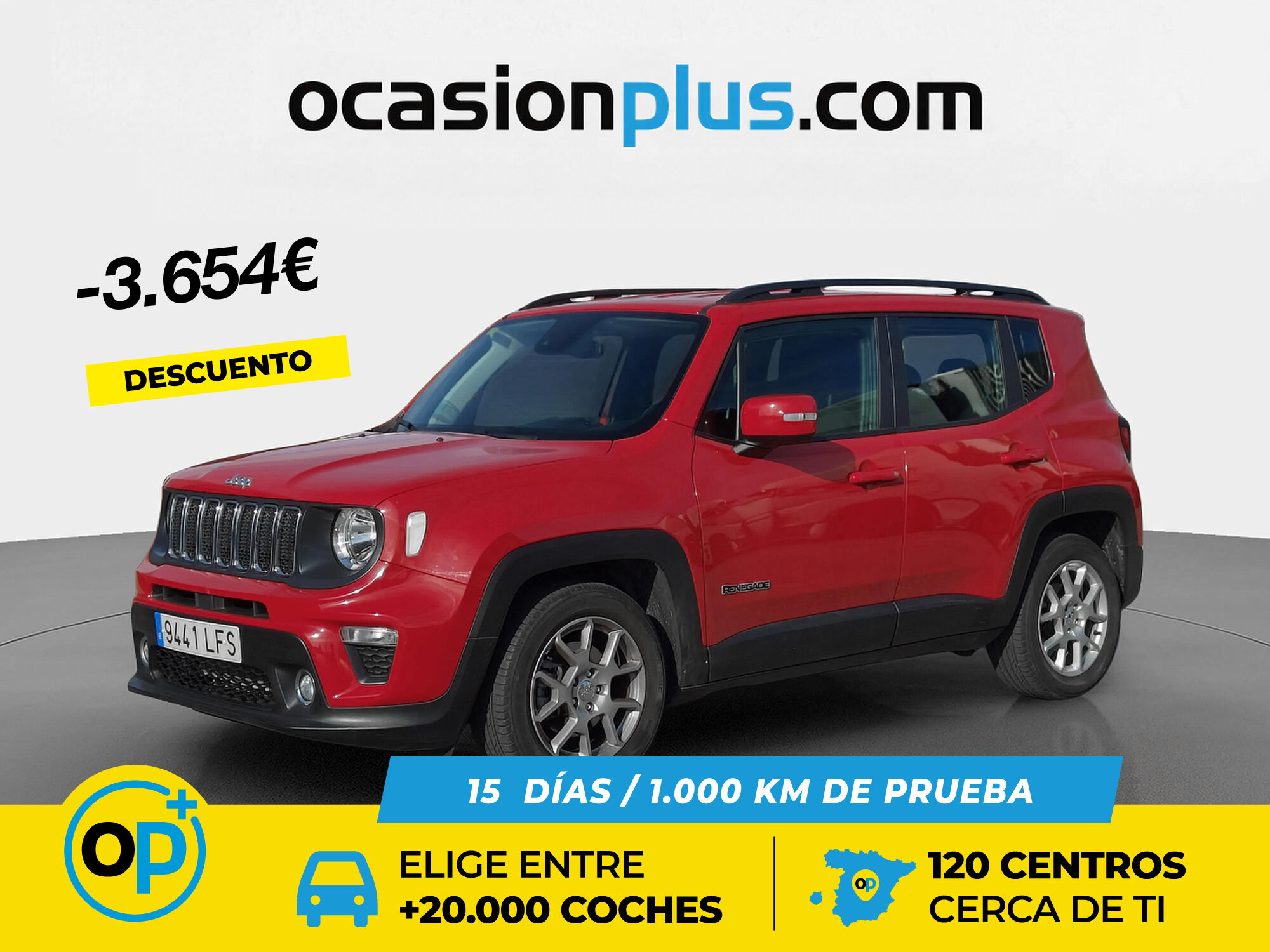 JEEP Renegade (1.3G Longitude 4x2 DDCT 110 kW (150 CV)) en Madrid
