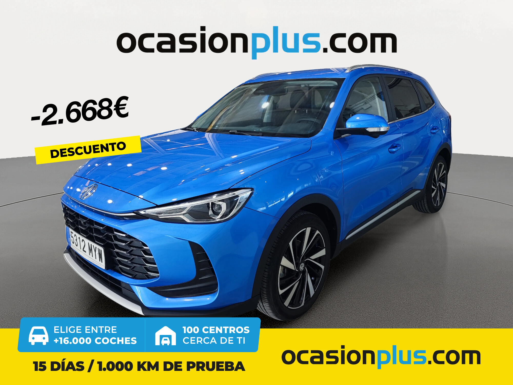 MG ZS (1.5 Hybrid Luxury 145 kW (197 CV)) en Madrid