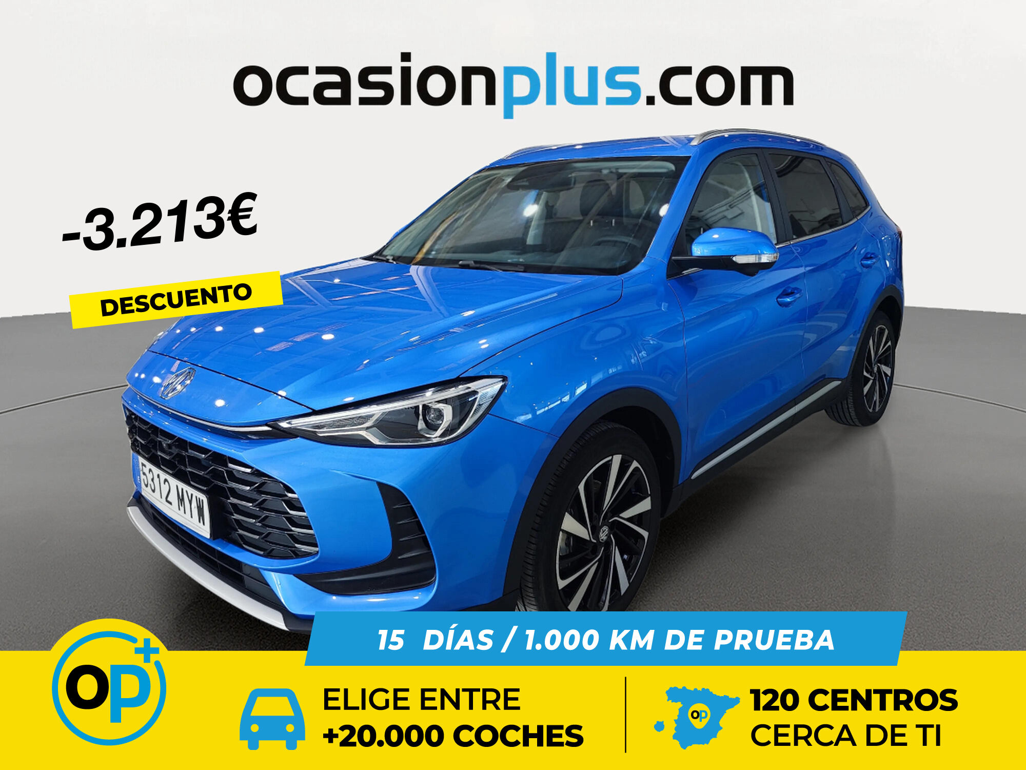 MG ZS (1.5 Hybrid+ Luxury 145 kW (197 CV)) en Madrid