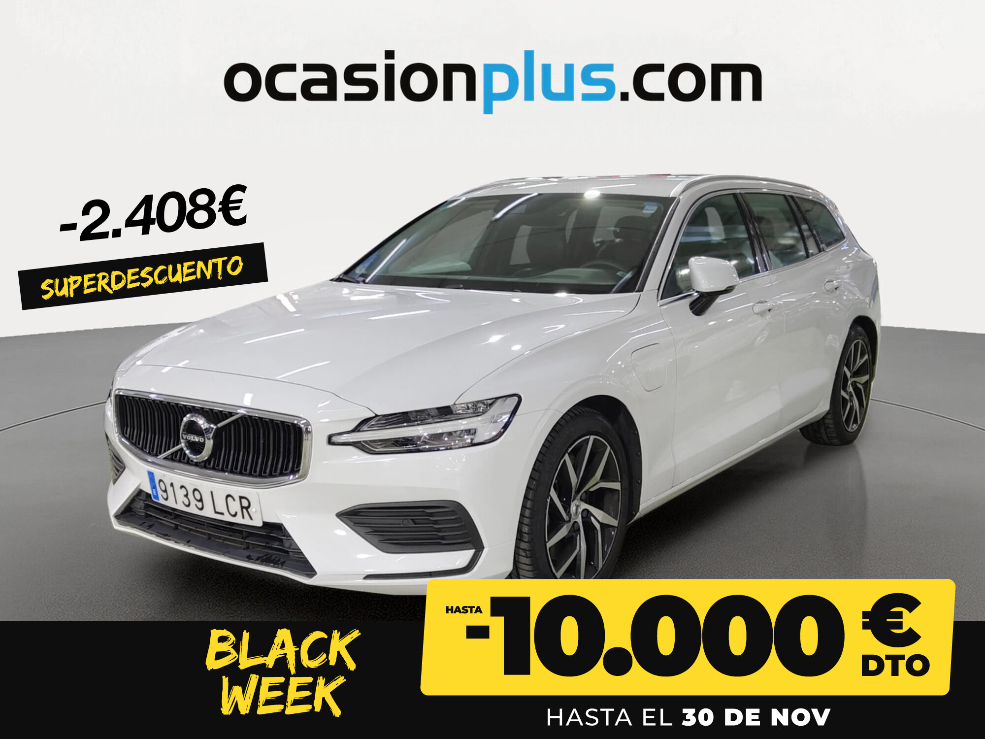 VOLVO V60 (T8 Business Plus AWD Auto 287 kW (390 CV)) en Madrid