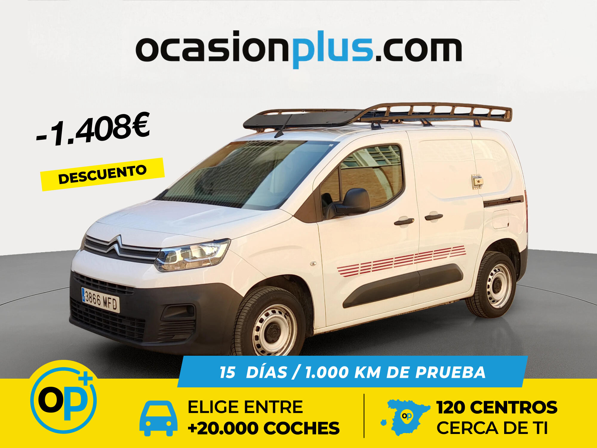 Foto del CITROEN Berlingo BlueHDi S&S Talla M Shine 100