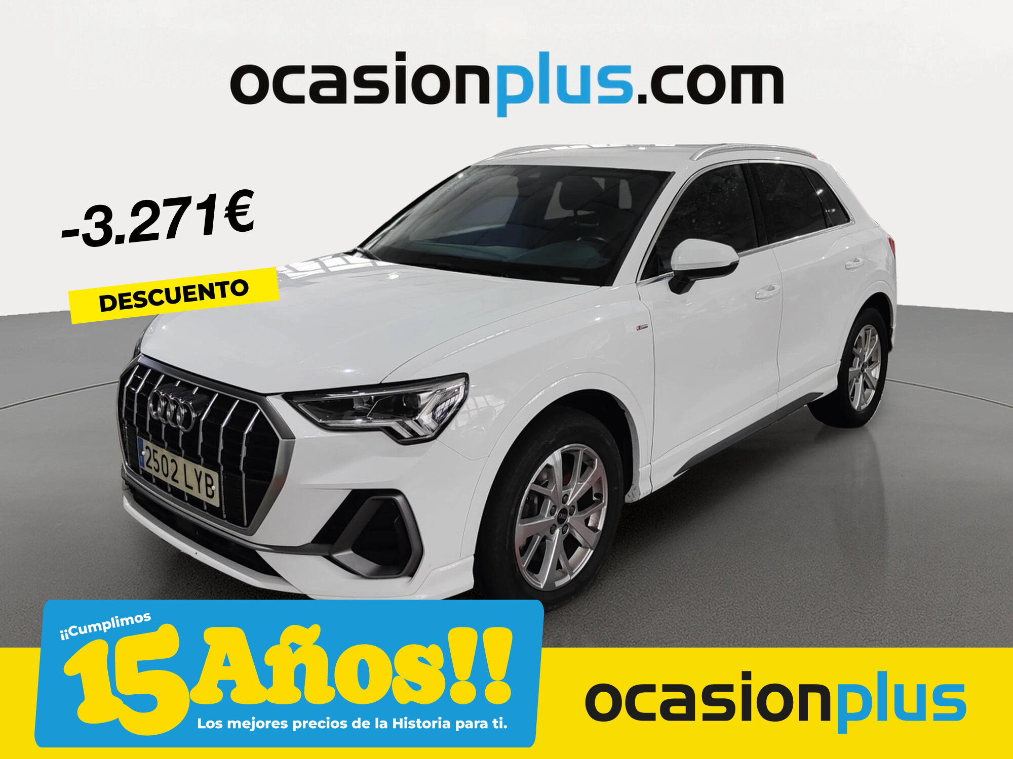 AUDI Q3 (S Line 40 TDI quattro 147 kW (200 CV) S tronic) en Madrid