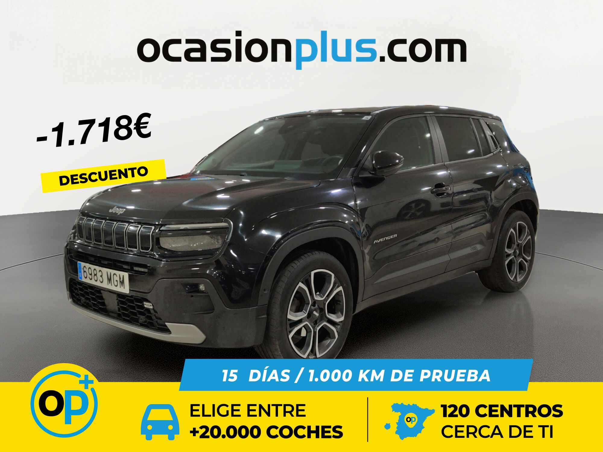 JEEP Avenger (1.2 G Summit 74 kW (100 CV)) en Madrid