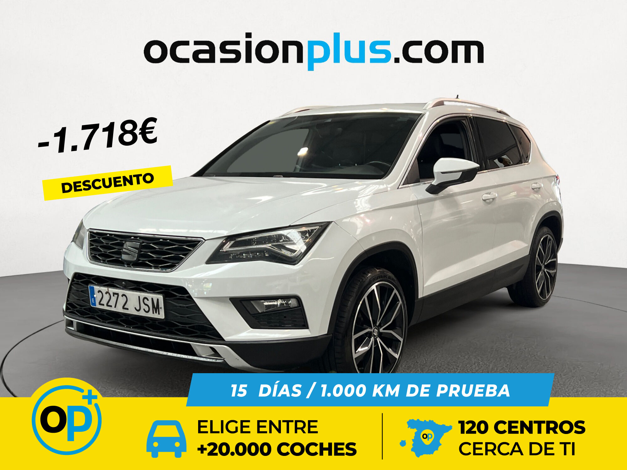SEAT Ateca (2.0 TDI S&S Xcellence 4Drive DSG 140 kW (190 CV)) en Madrid