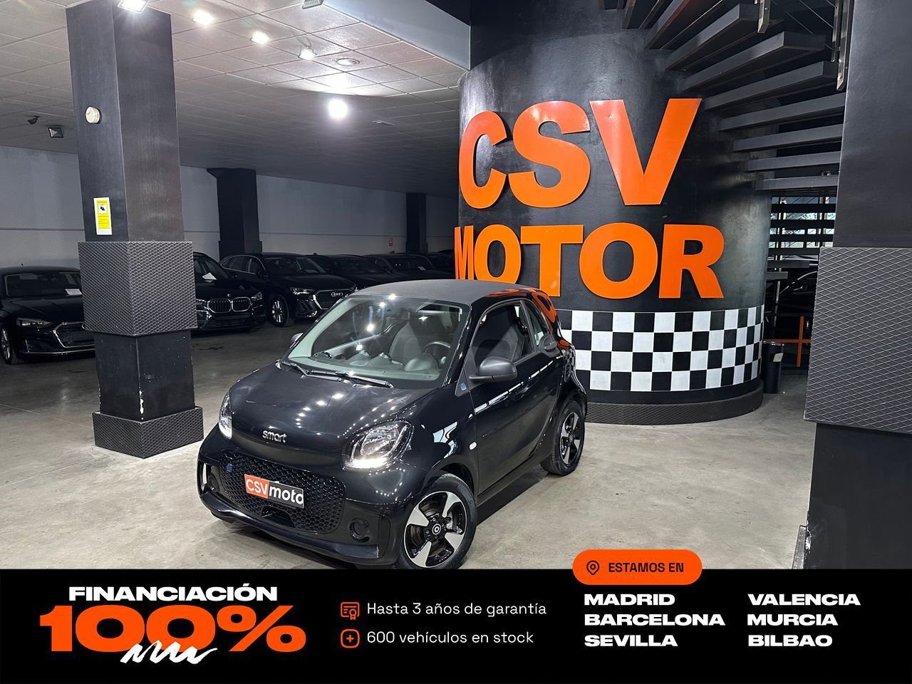 SMART Fortwo (60kW(81CV) EQ coupe) en Madrid