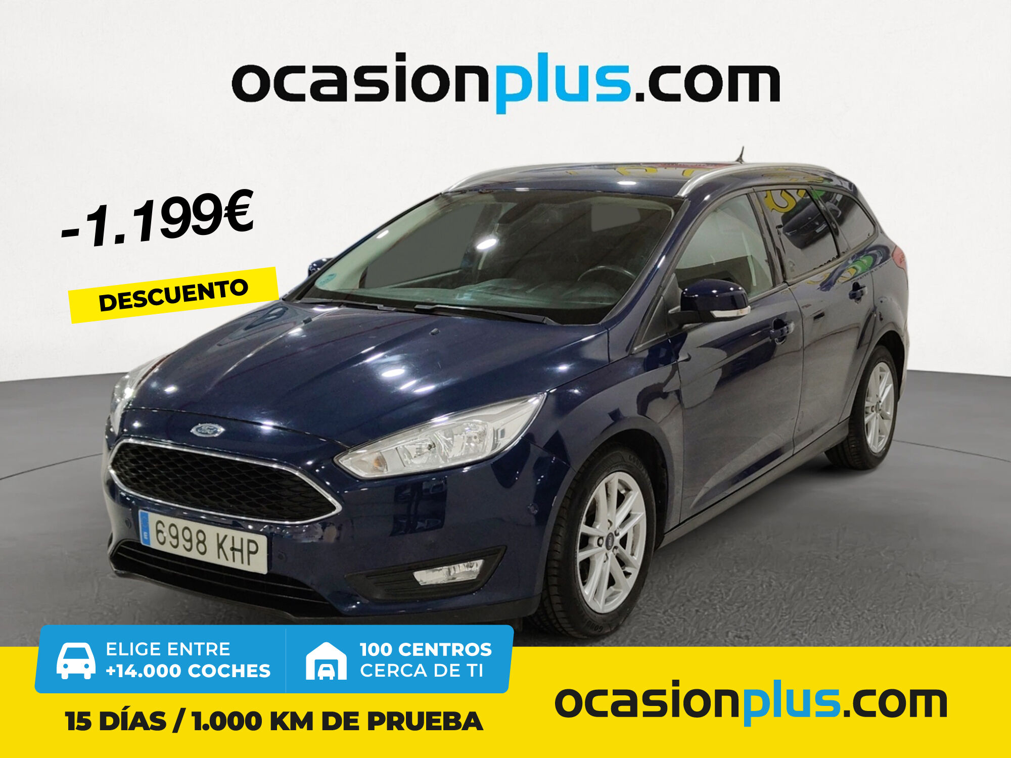 FORD Focus (SportBreak 1.0 Ecoboost S&S Trend+ 92 kW (125 CV)) en Madrid