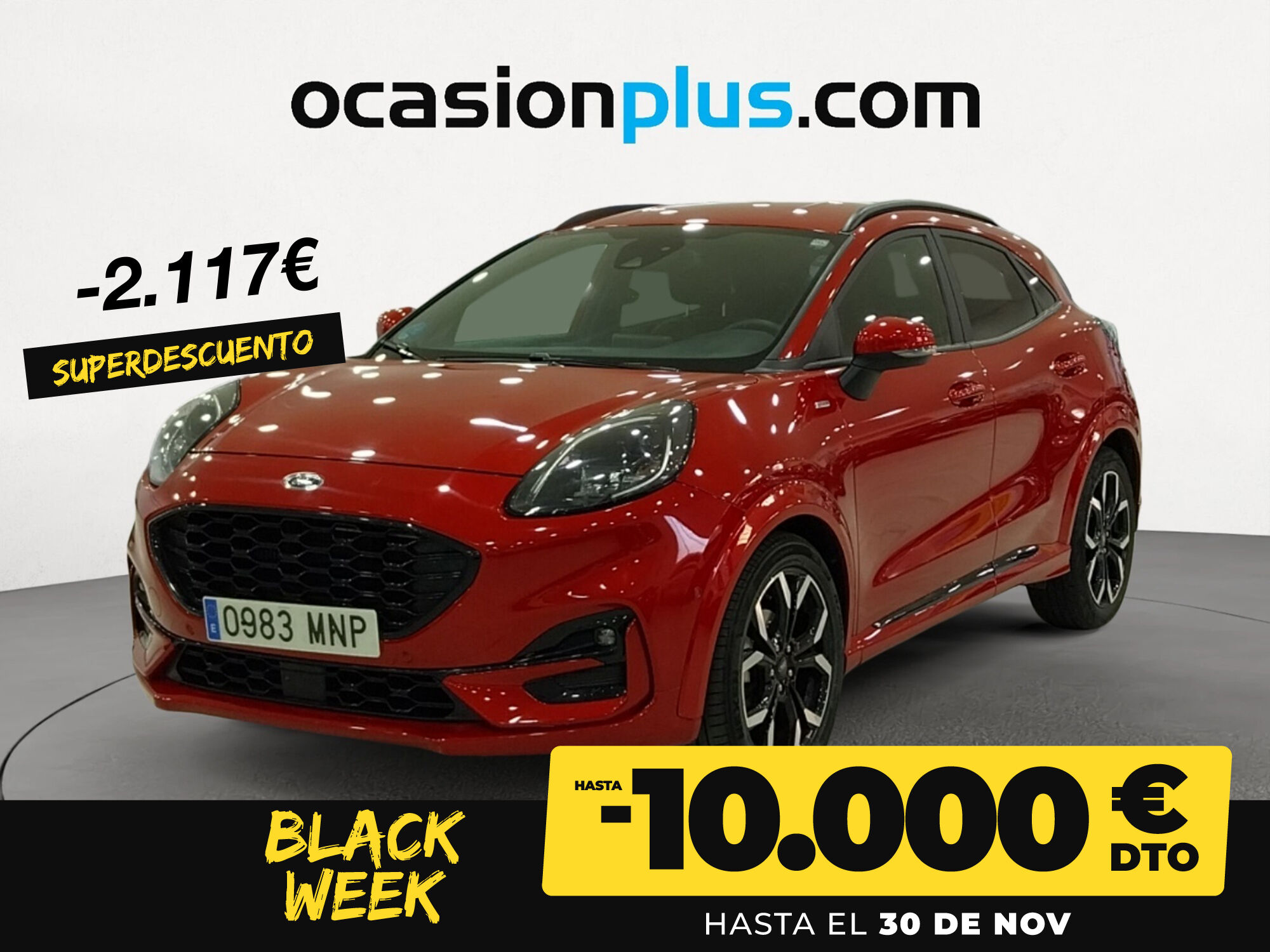 FORD Puma (1.0 EcoBoost MHEV ST-Line X 92 kW (125 CV)) en Madrid