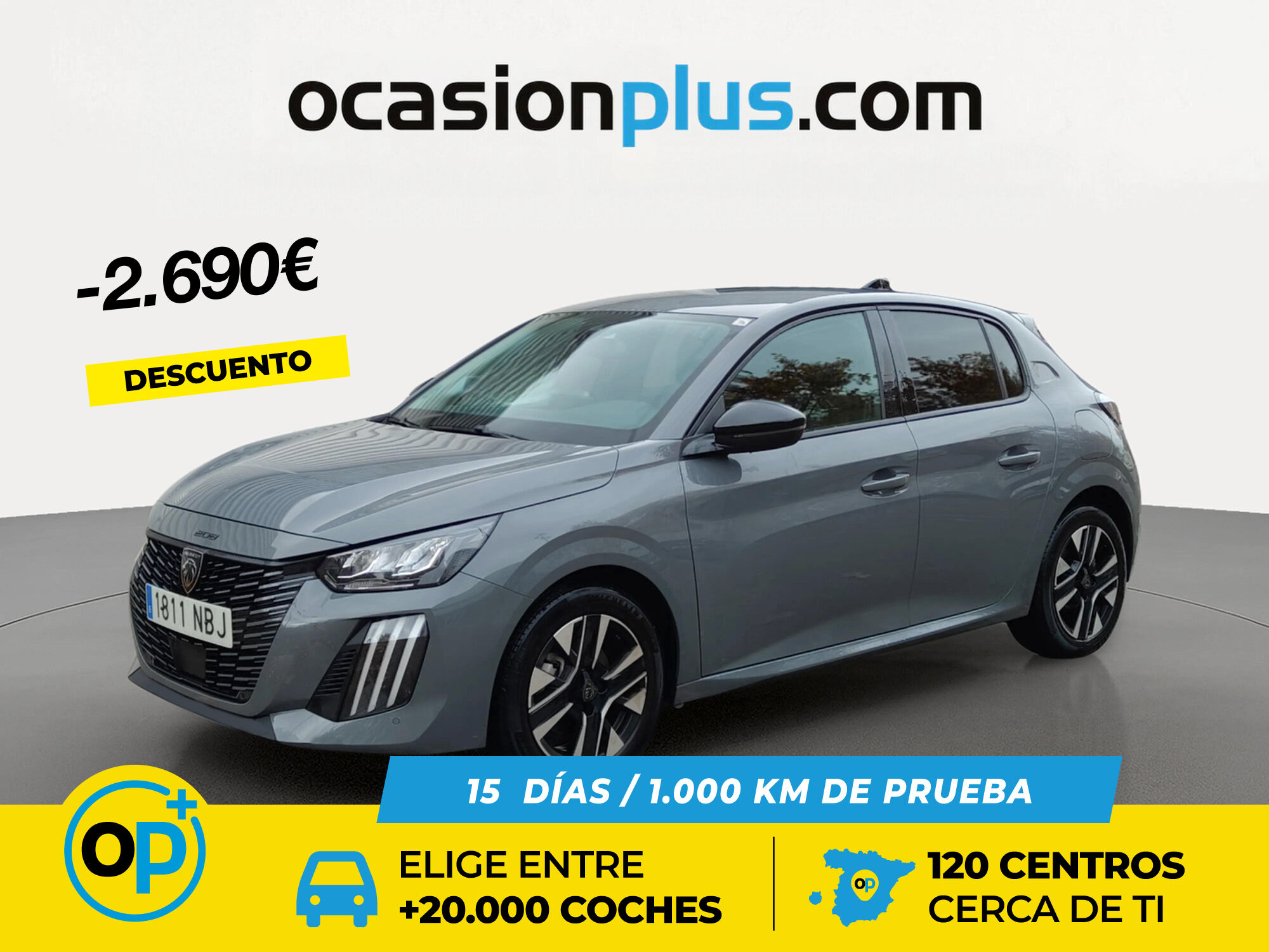 PEUGEOT 208 (PureTech 100 Allure 75 kW (100 CV)) en Madrid