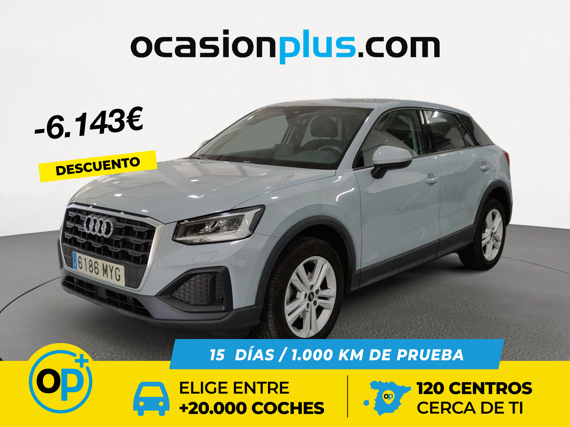 AUDI Q2 (Advanced 30 TFSI 85 kW (116 CV)) en Palmas, Las