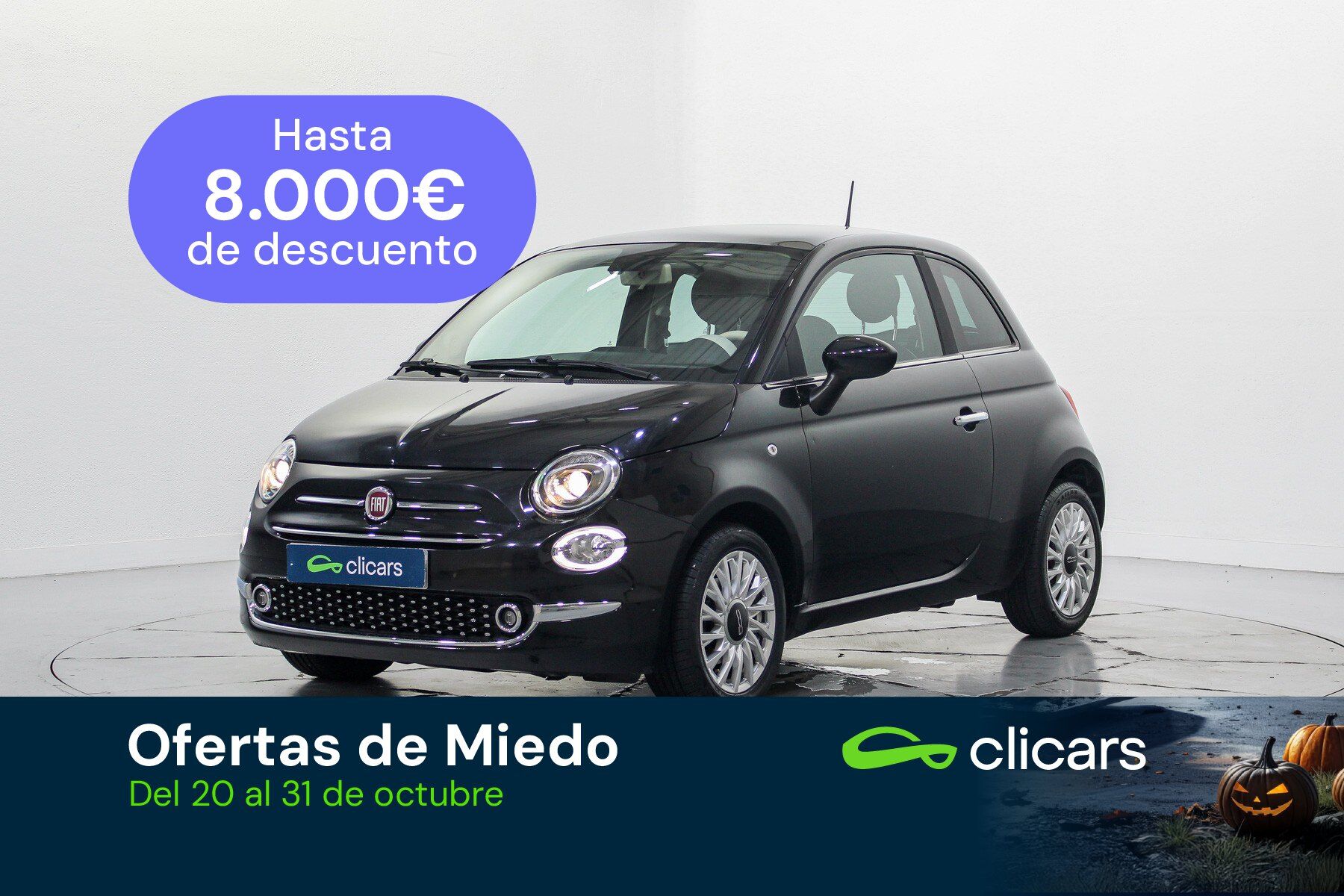 FIAT 500 (500 1.0 Hybrid Monotrim 52kW) en Madrid