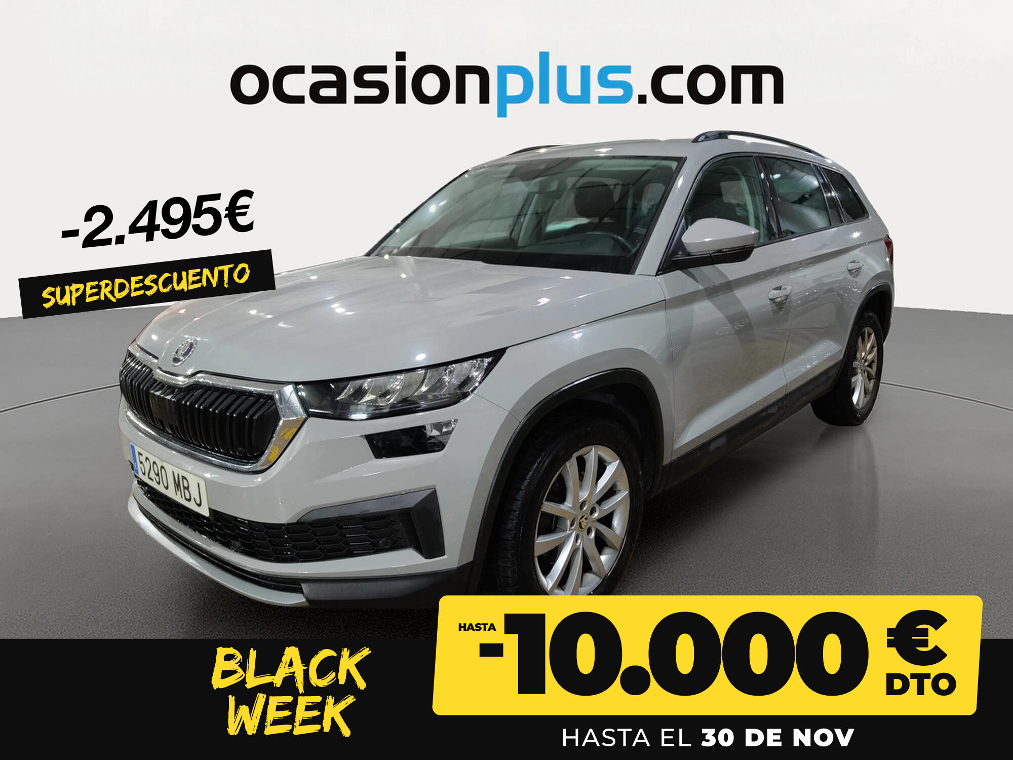 SKODA Kodiaq (1.5 TSI Ambition 4x2 DSG 110 kW (150 CV)) en Madrid
