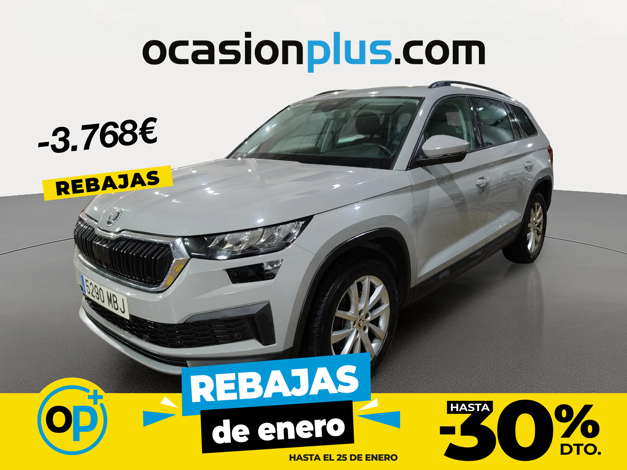 SKODA Kodiaq (1.5 TSI Ambition 4x2 DSG 110 kW (150 CV)) en Madrid